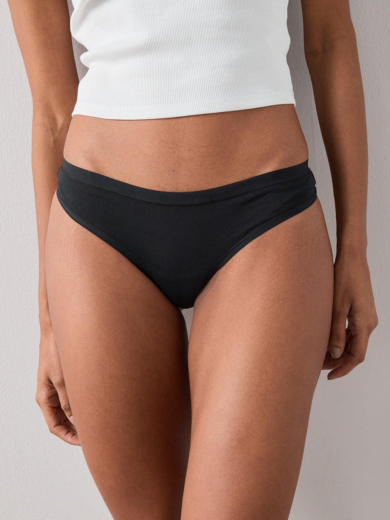 the-very-collection-5pk-plain-cotton-thongsdetail