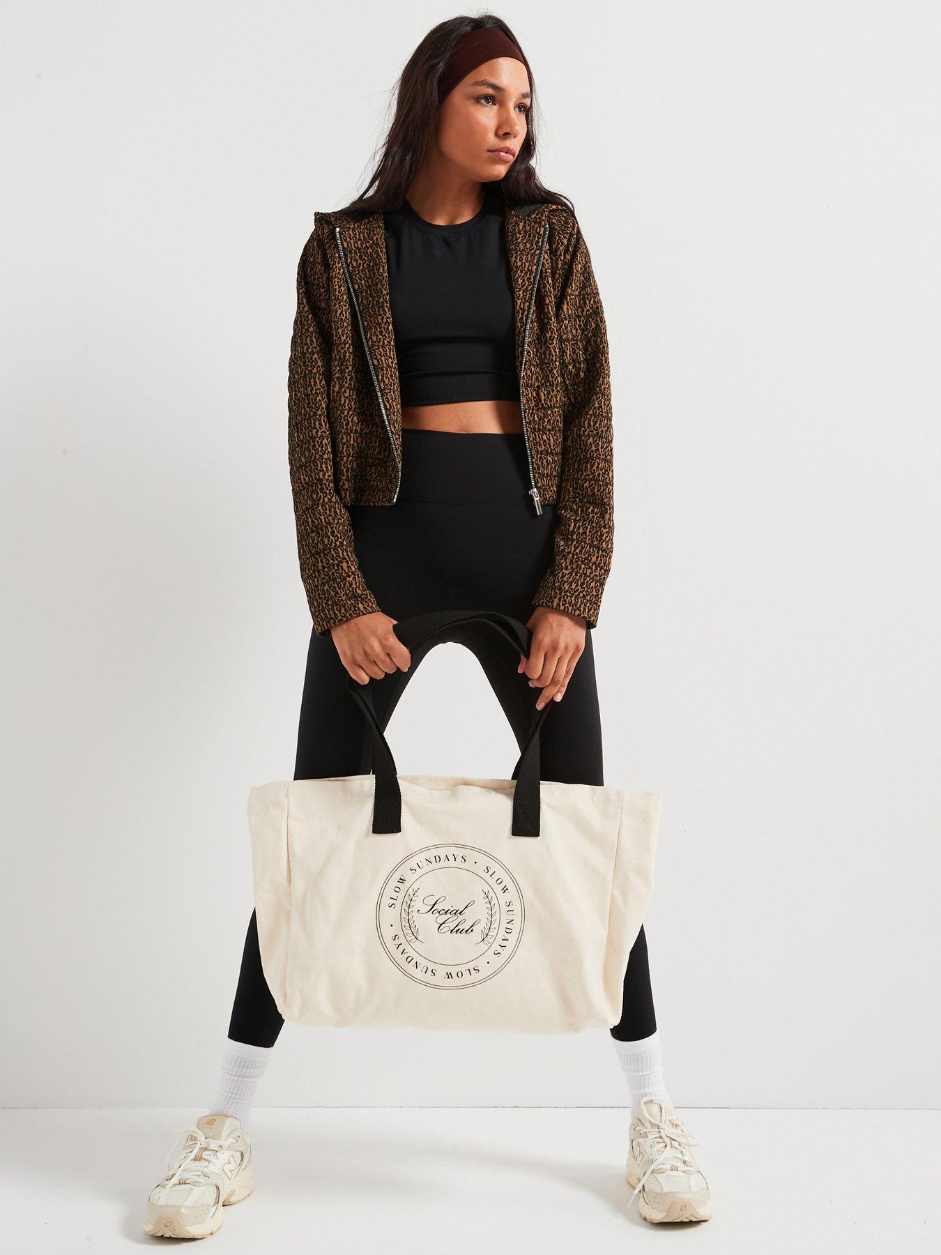 v-by-very-printed-slogan-canvas-tote-bagfront