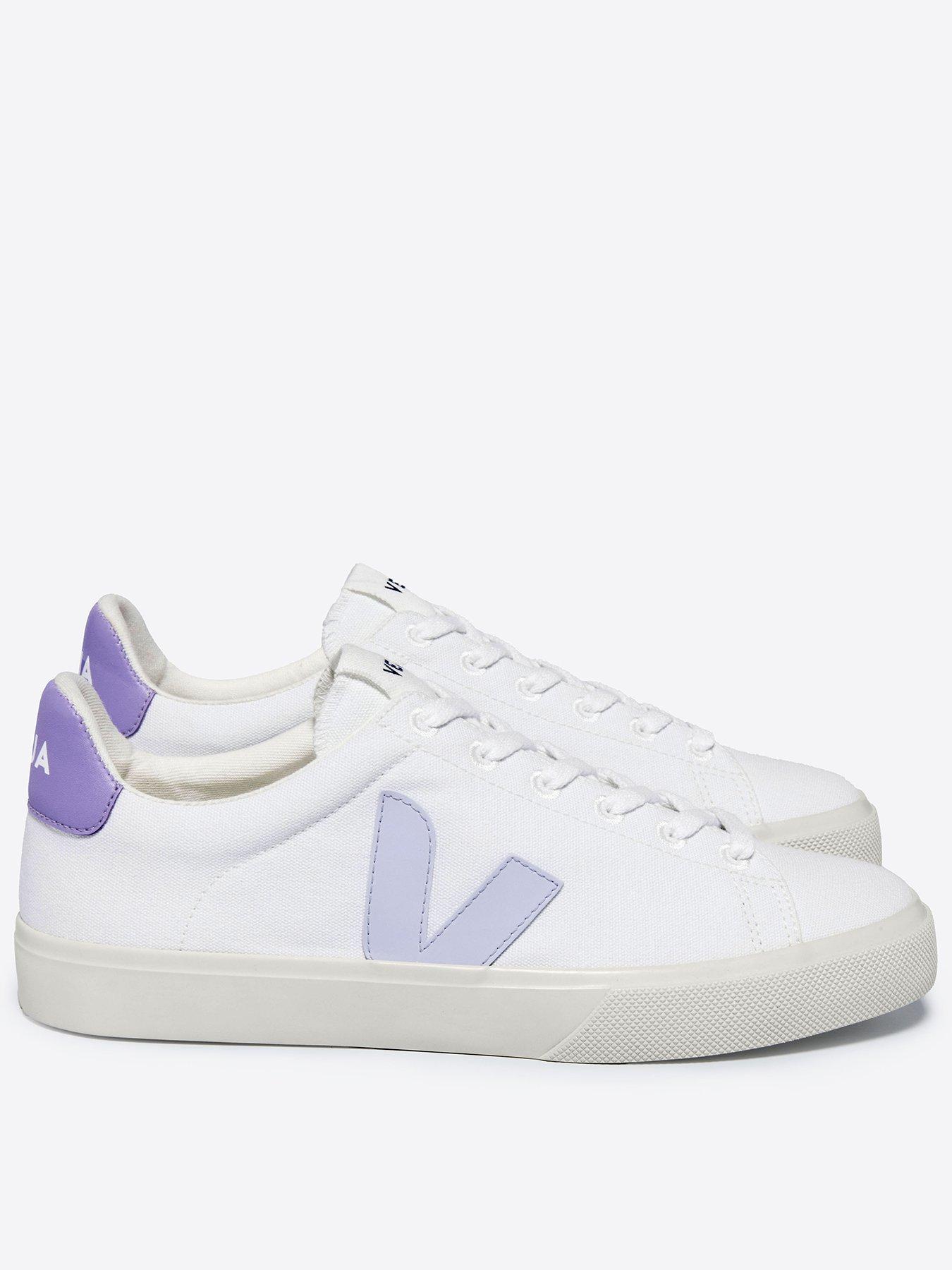 veja-womens-campo-canvas-trainers-light-purple