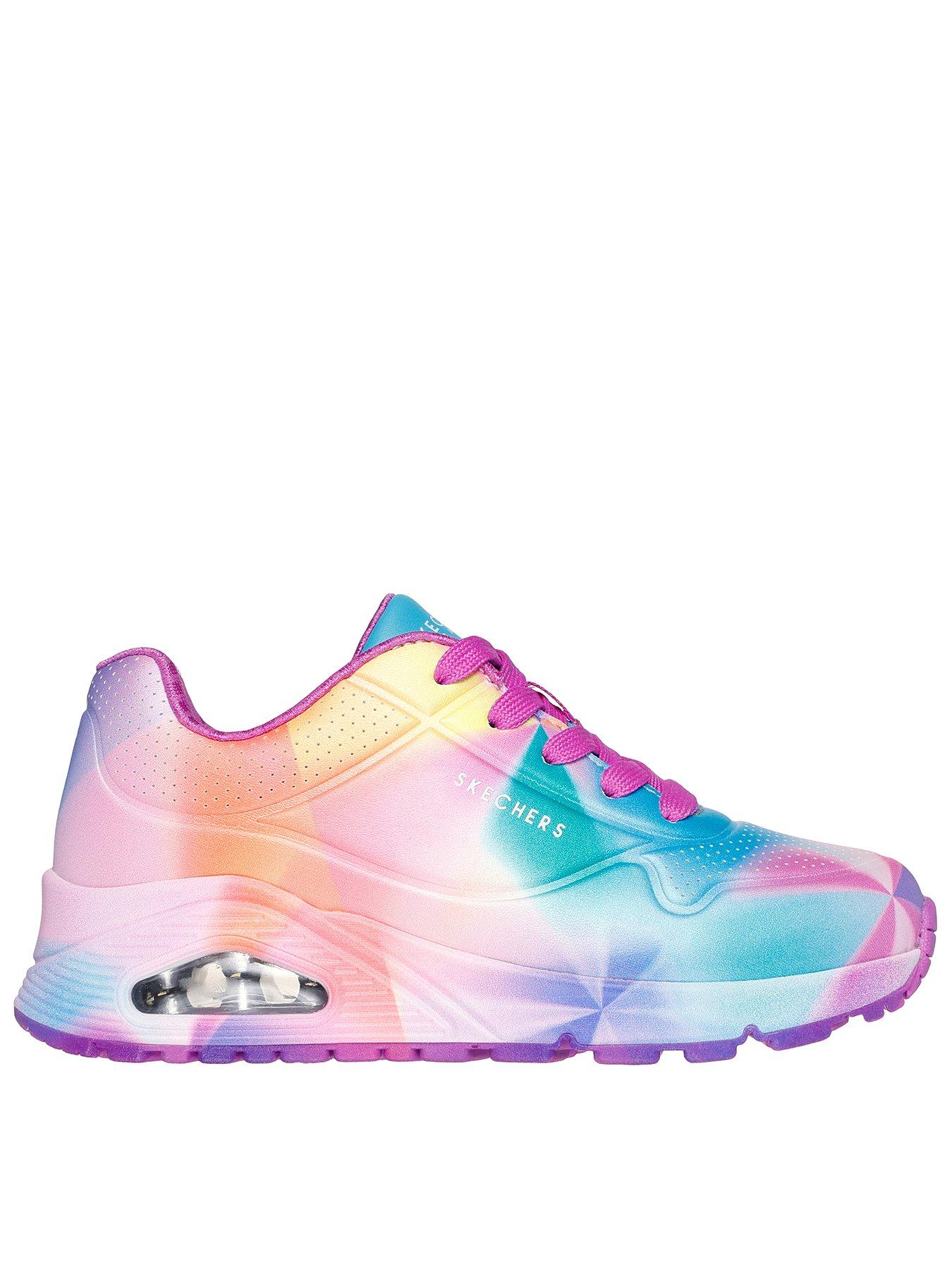 skechers-girls-uno-gen1-kaleidoscope-print-lace-up-trainer