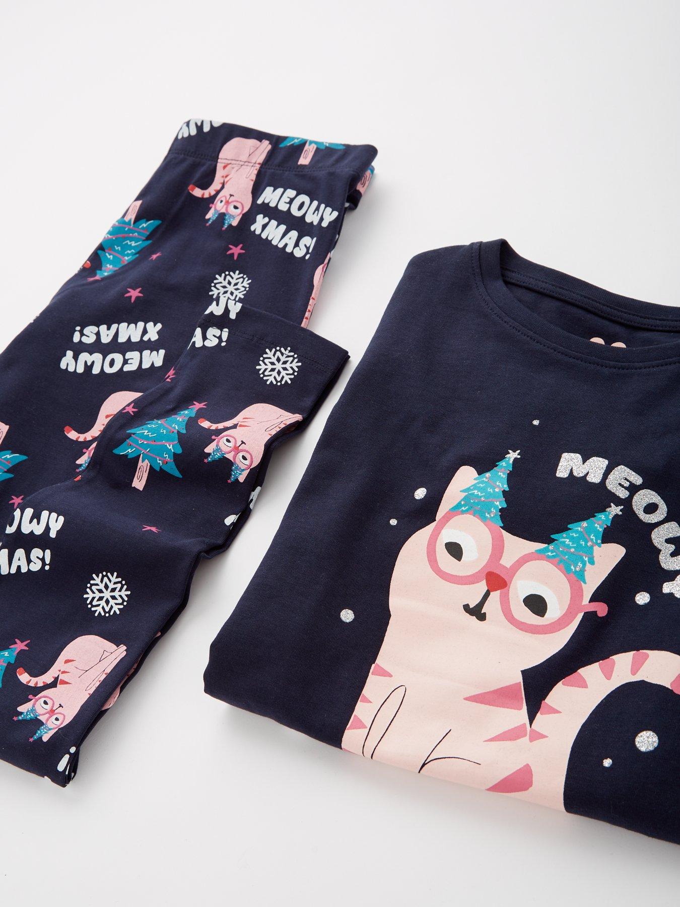 v-by-very-v-by-verygirls-christmas-cat-single-pyjama-multidetail