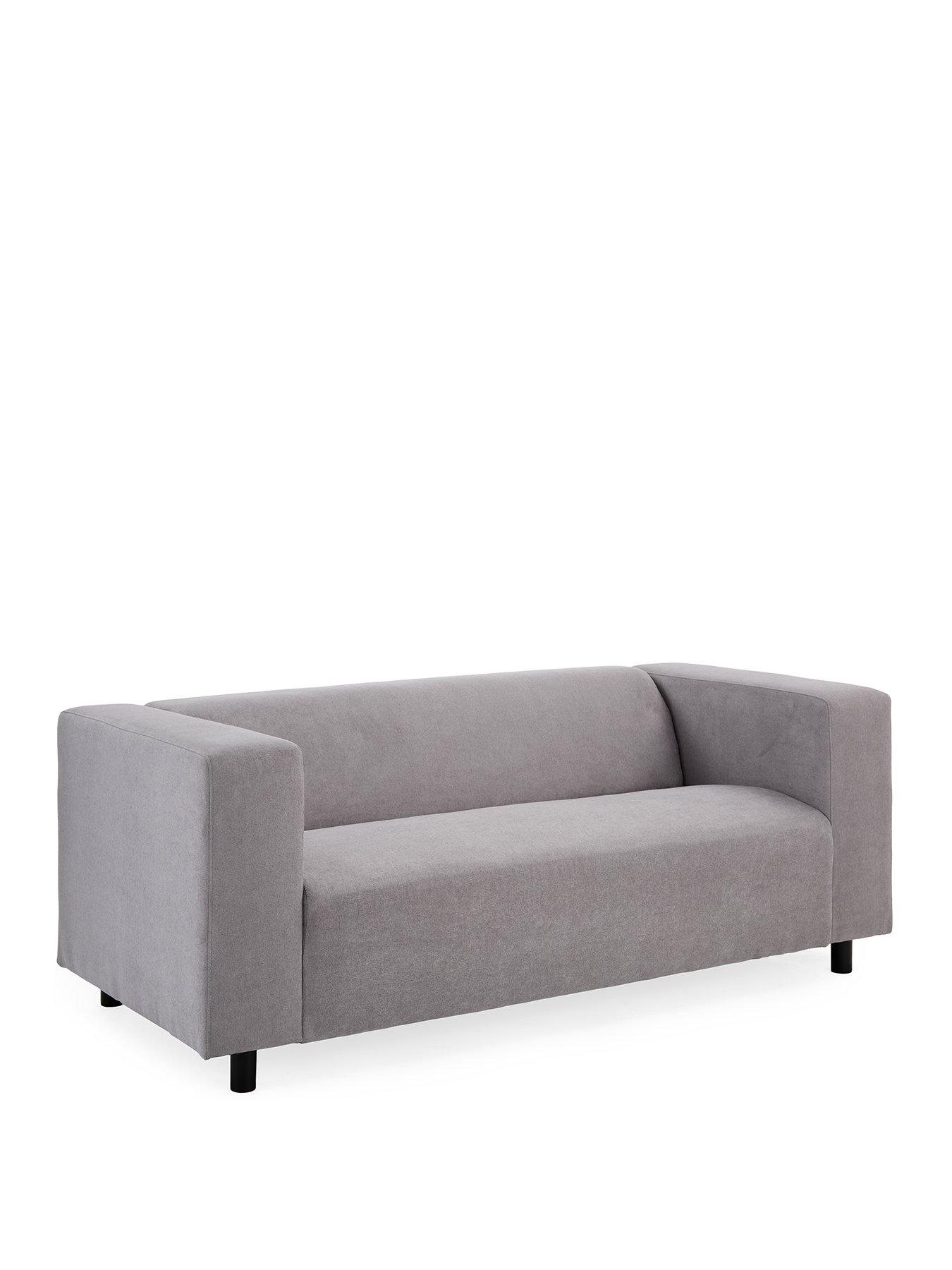 very-home-clarke-3-seater-fabric-sofaback