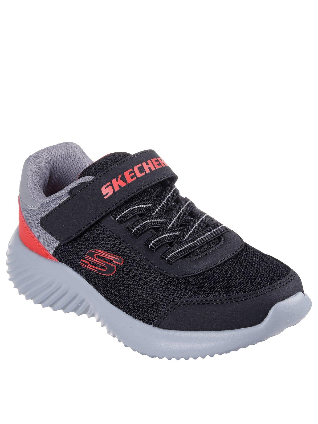 skechers-boys-bounder-lightweight-trainer-blackstillFront