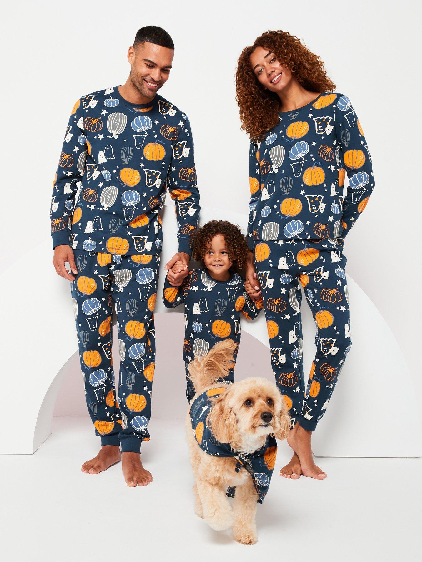 v-by-very-womens-family-halloween-pj-printed-pumpkin-long-sleeve-top-and-slim-jogger-navy