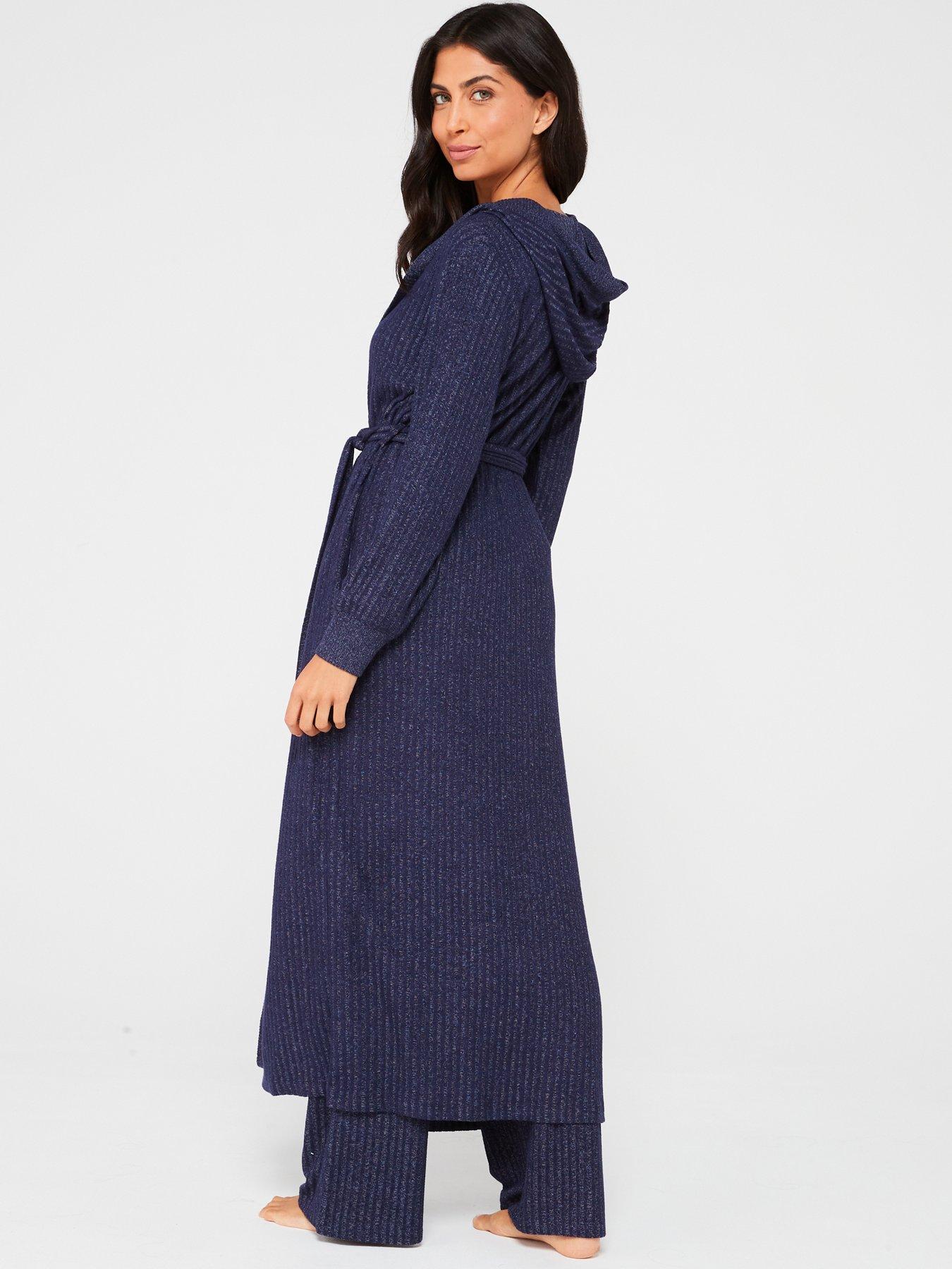 v-by-very-soft-touch-rib-dressing-gown-navynbspmatching-pj-availablestillFront