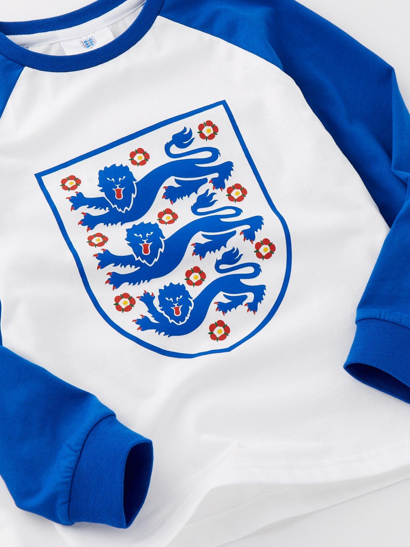 england-football-raglan-long-sleeve-pyjamas-blueoutfit