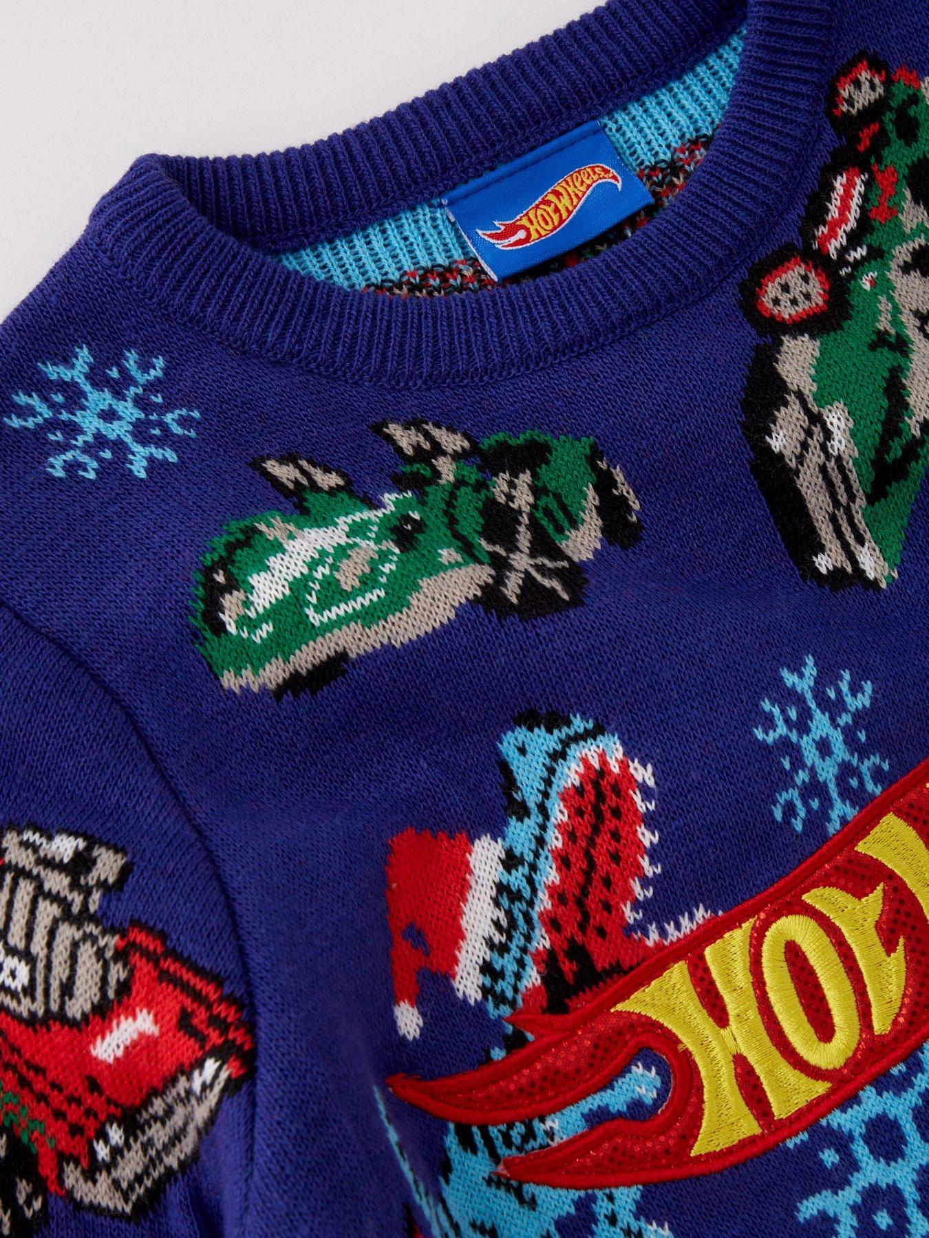 hot-wheels-hot-wheels-knitted-christmas-jumperdetail