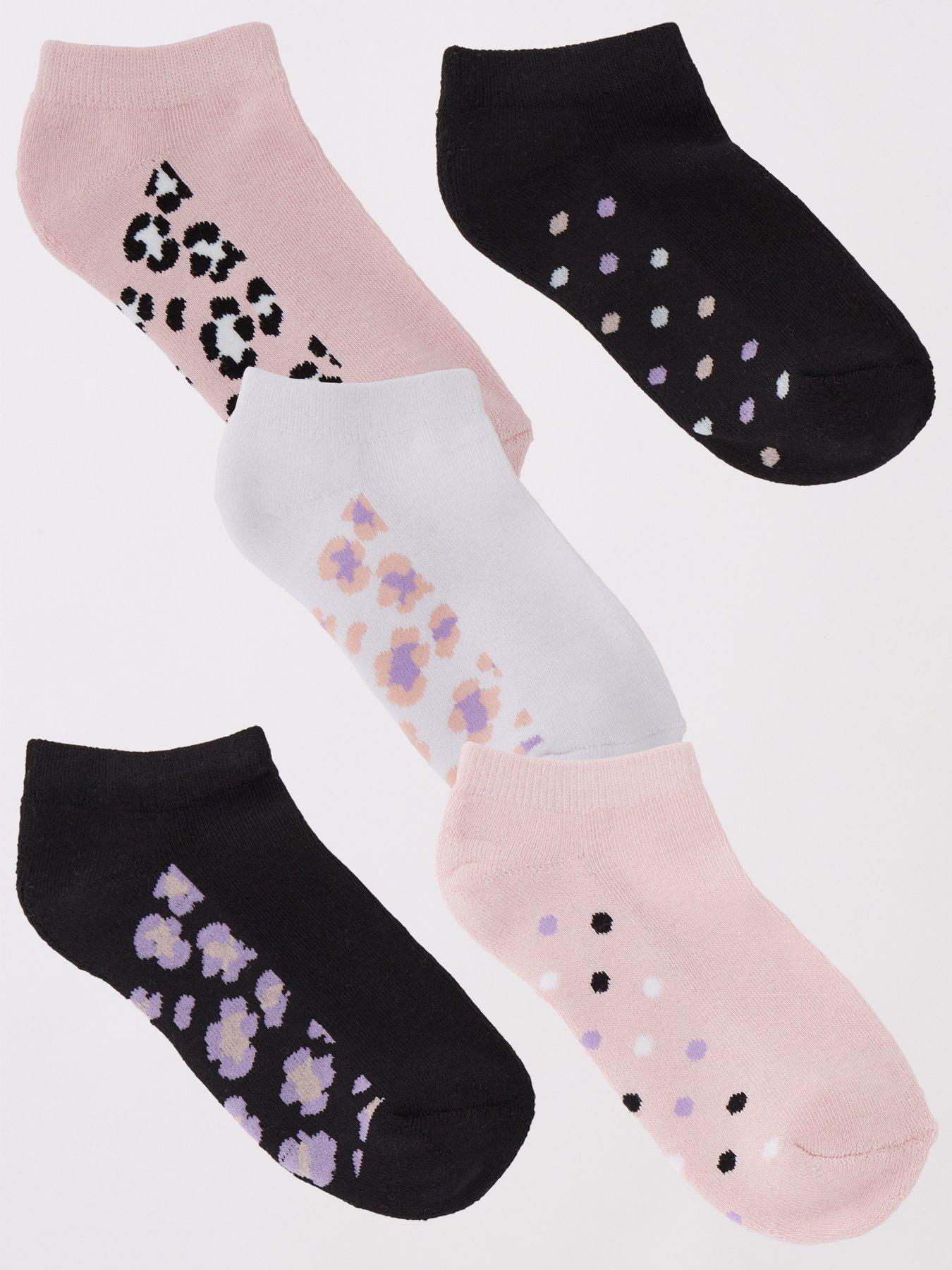 everyday-5pk-print-trainer-liner-socks