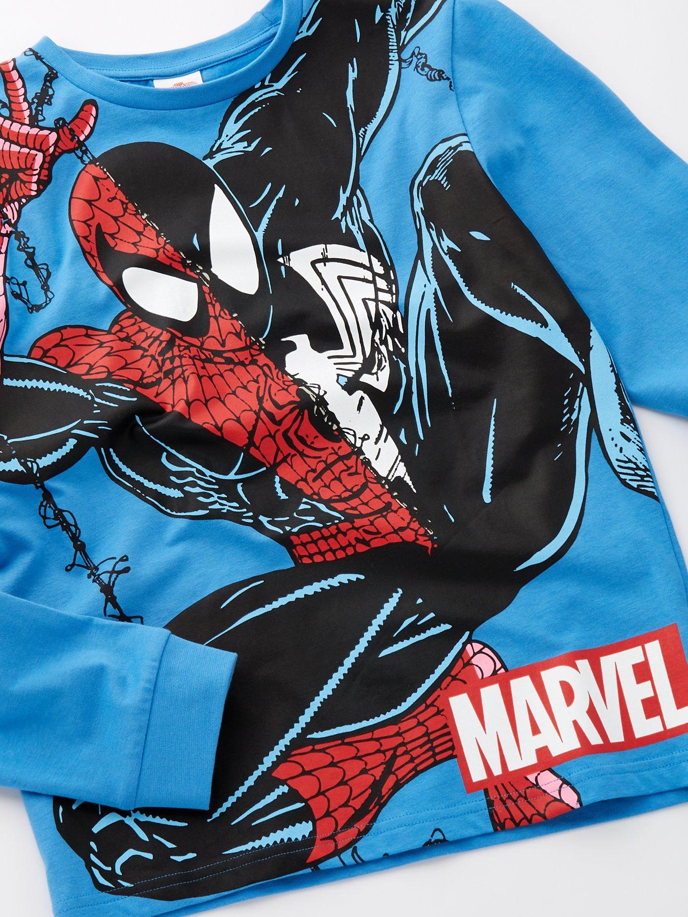 marvel-spiderman-and-venom-long-sleeve-pyjamasoutfit