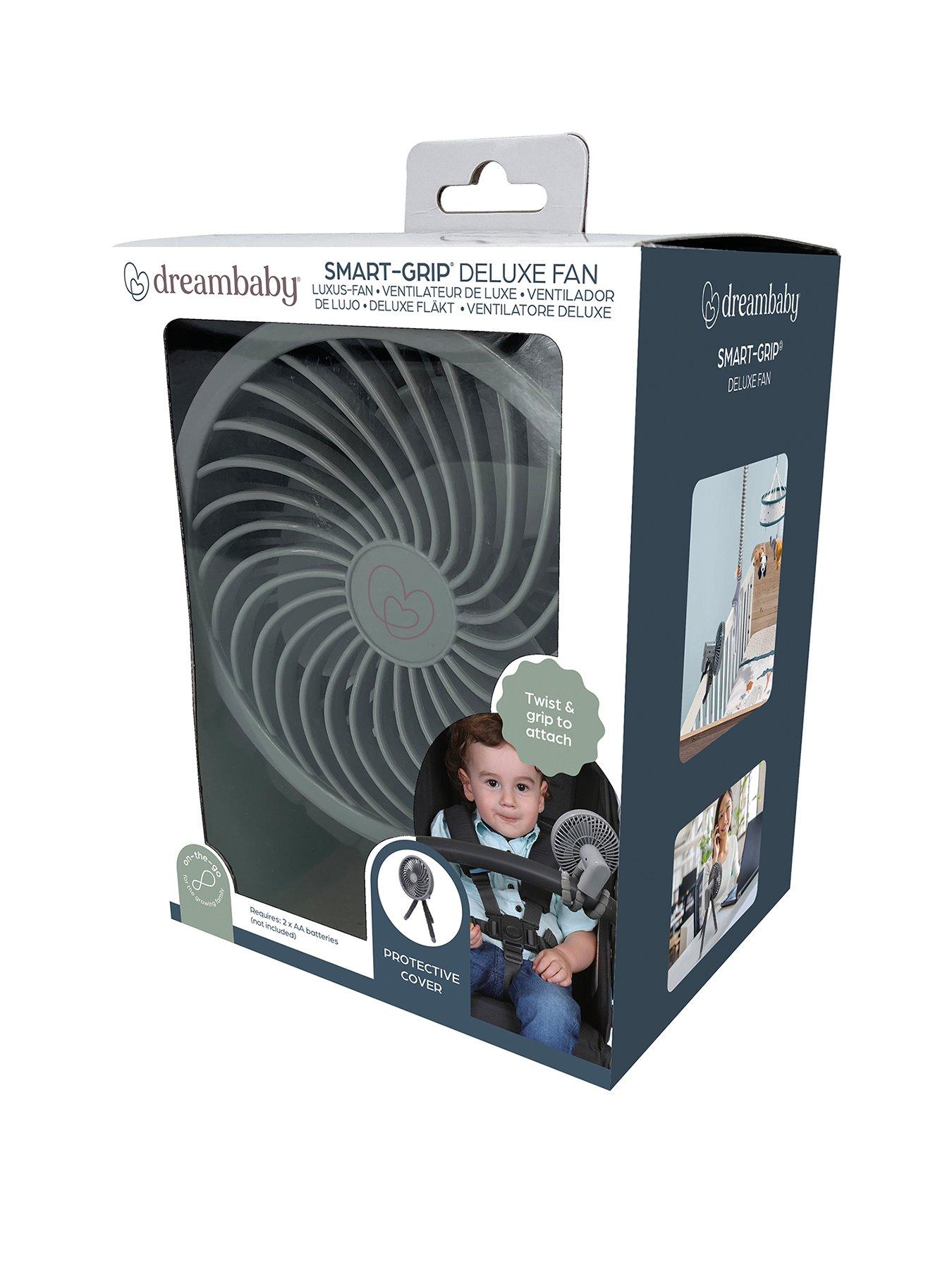 dreambaby-smart-grip-flexible-caged-fannbsp--greyback