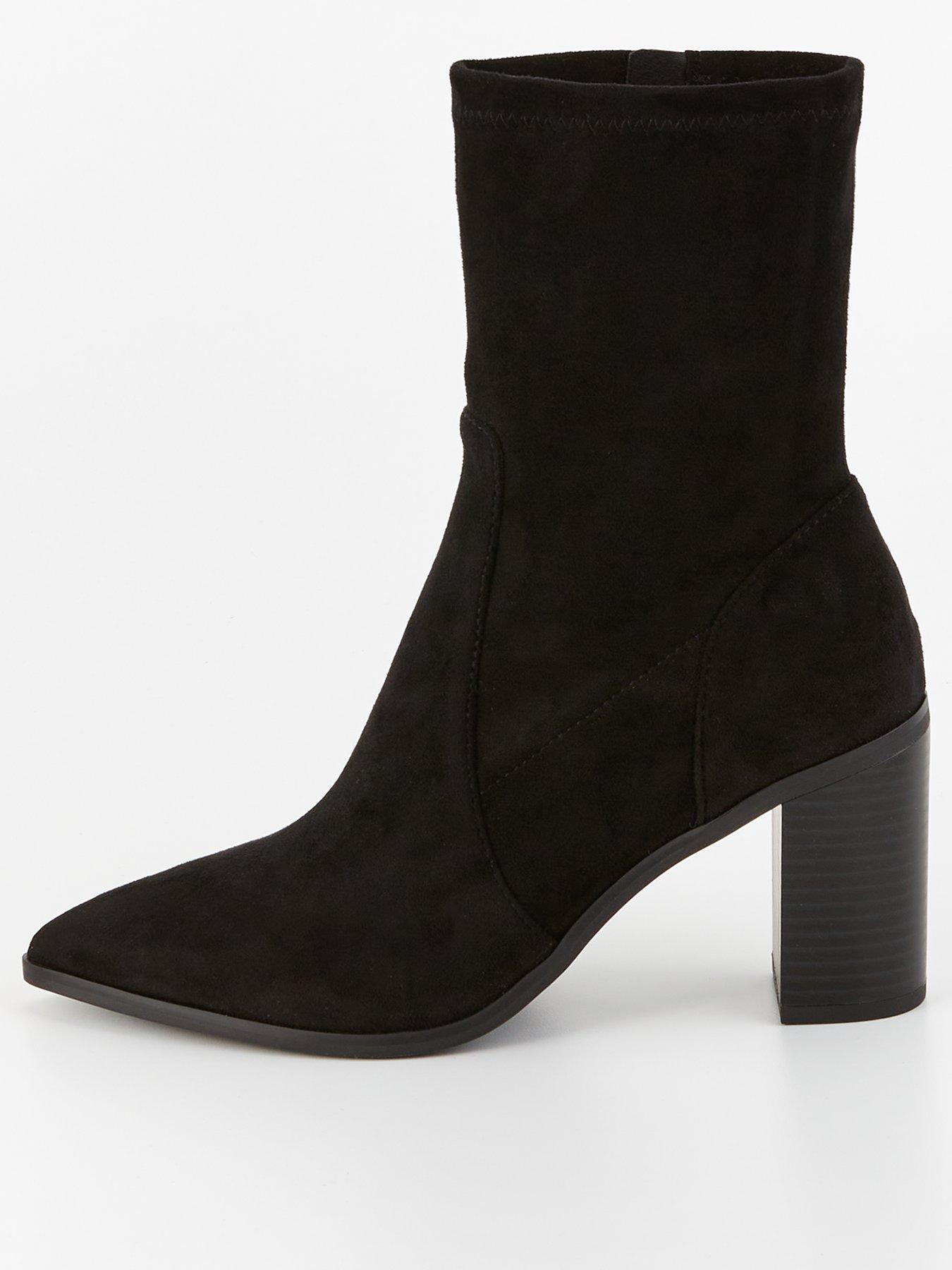 v-by-very-block-heel-sock-calf-boot-black