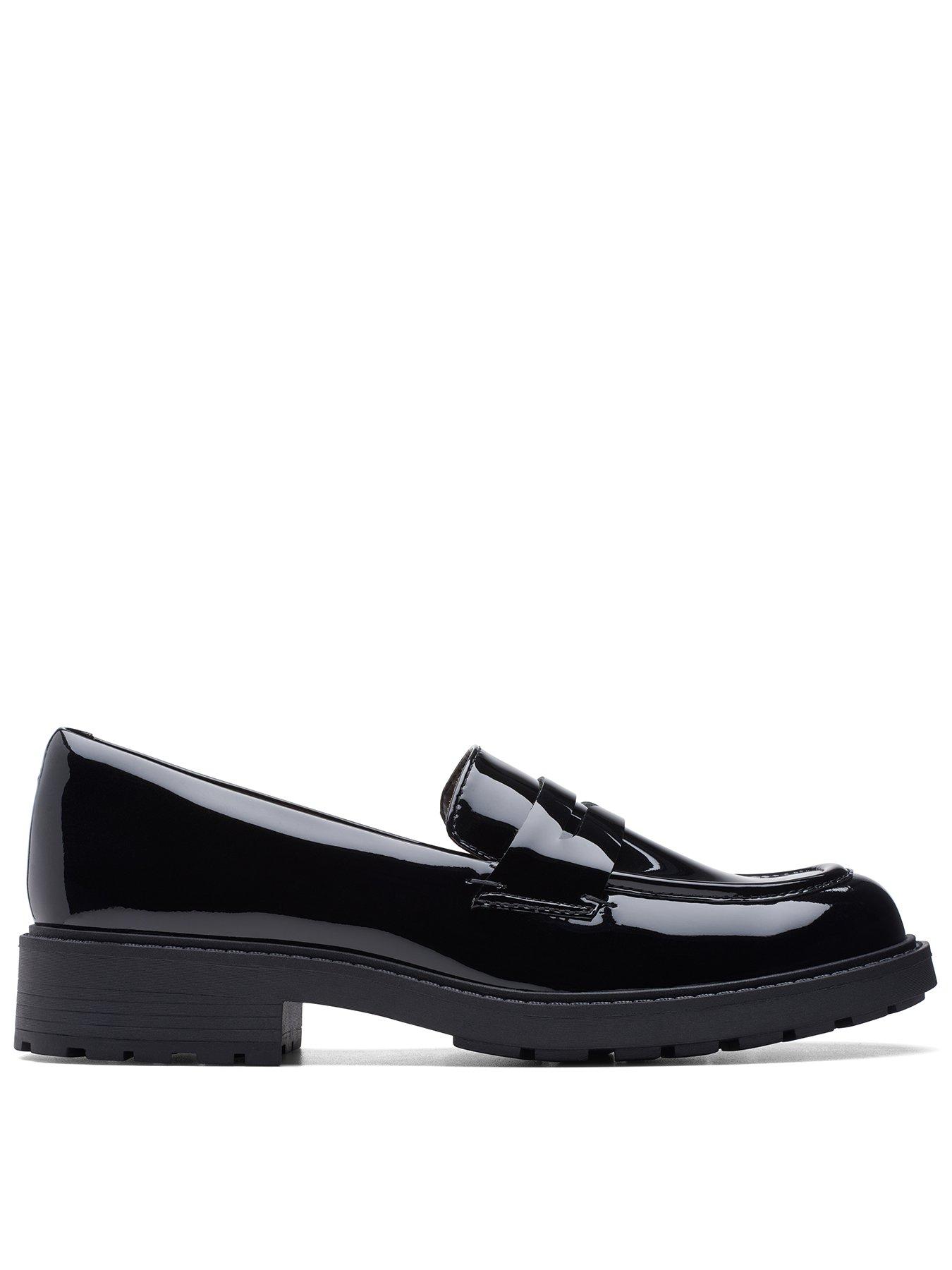 clarks-orinocco-penny-brogue-black-patent