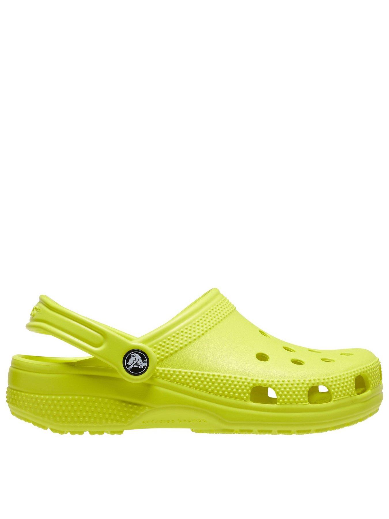 crocs-mens-classic-clog-sandal-yellow