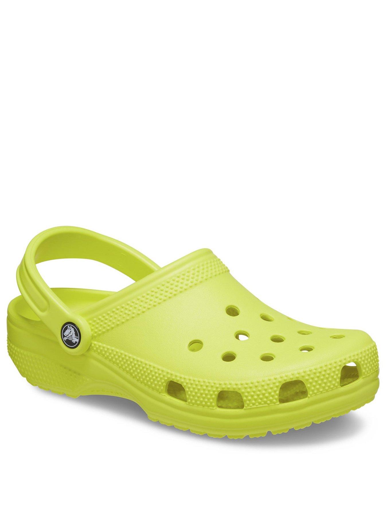 crocs-mens-classic-clog-sandal-yellowstillFront