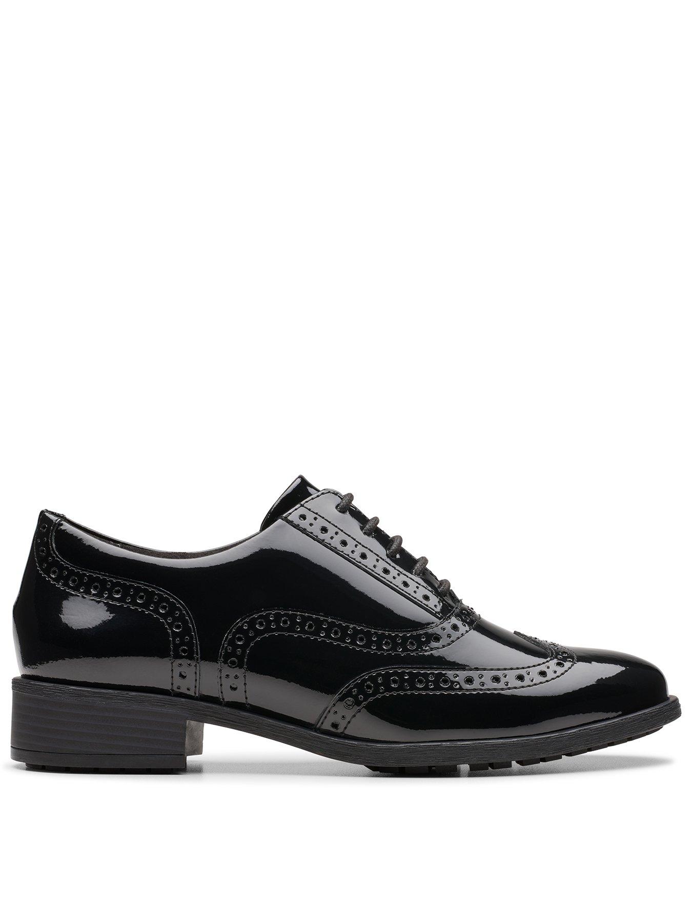 clarks-havisham-oak-brogue-black-pat