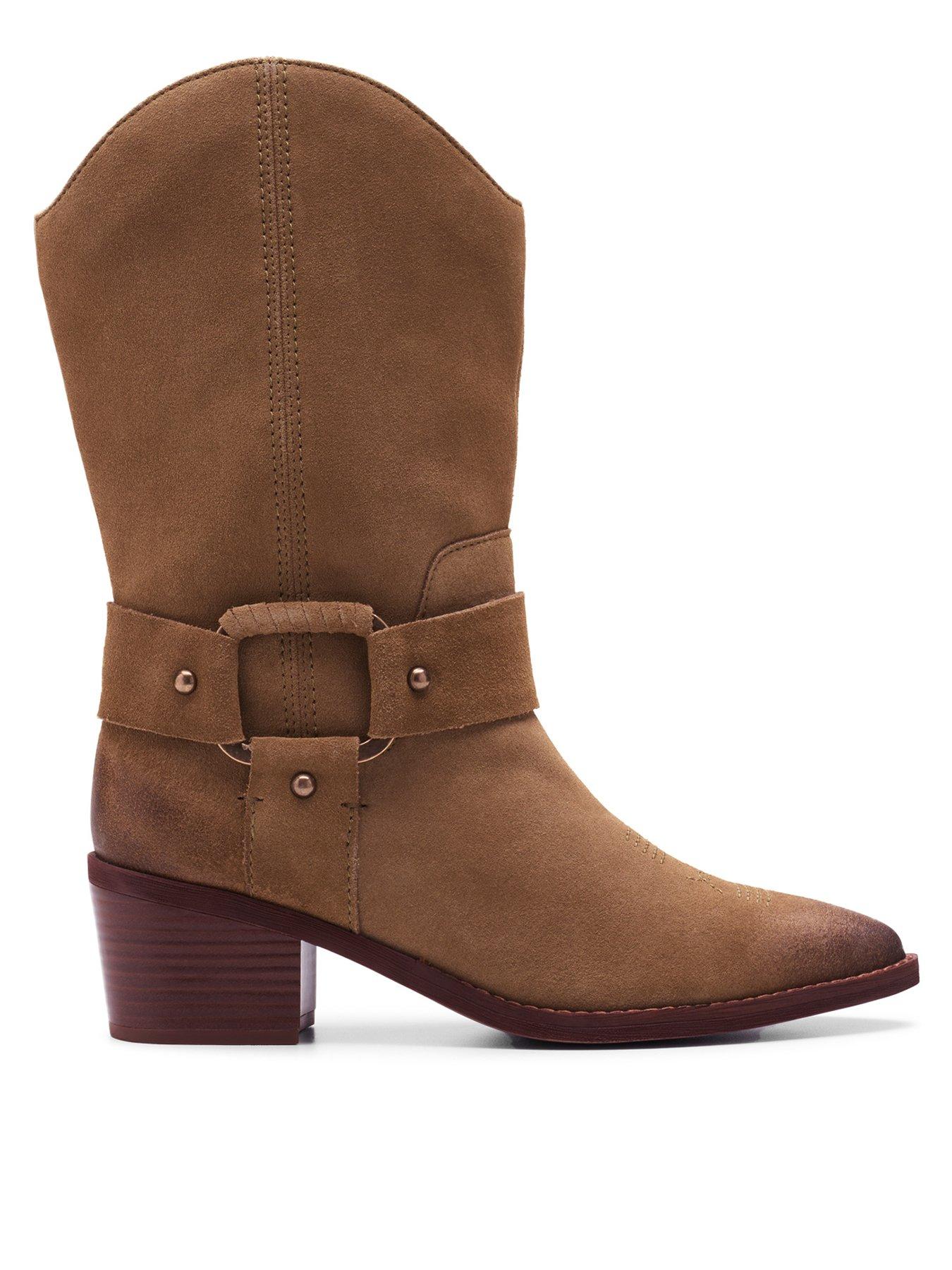 clarks-morzine-rise-calf-boots-brownoutfit