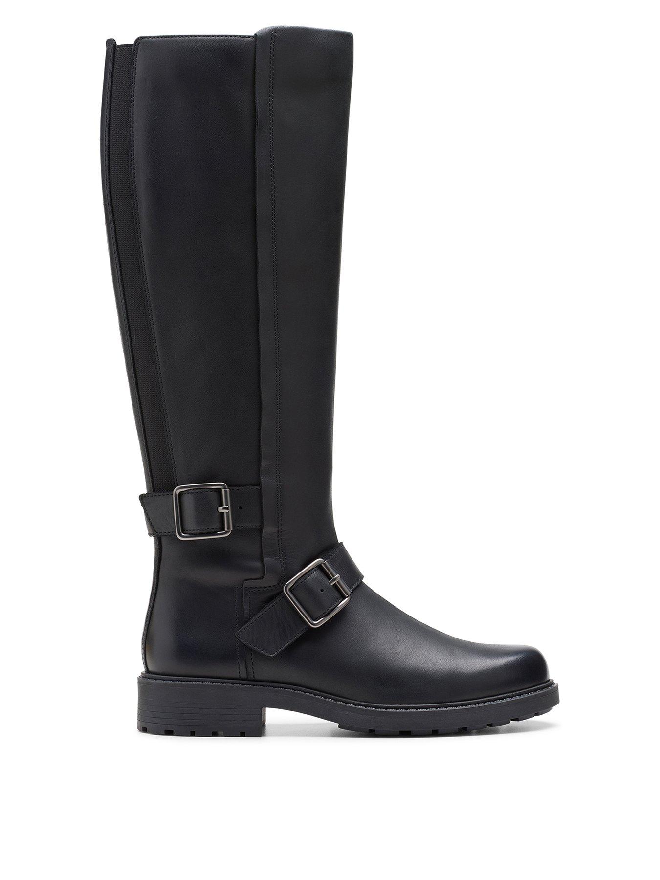 Clarks knee high boots ireland deals