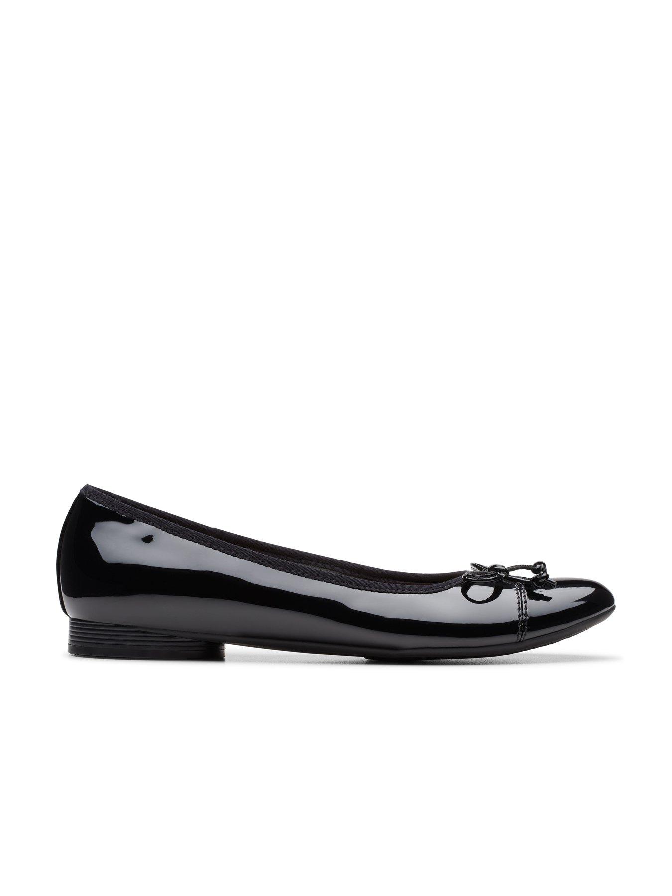 Image 6 of 7 of Clarks Loreleigh Rae Ballerina Shoe - Black Pat