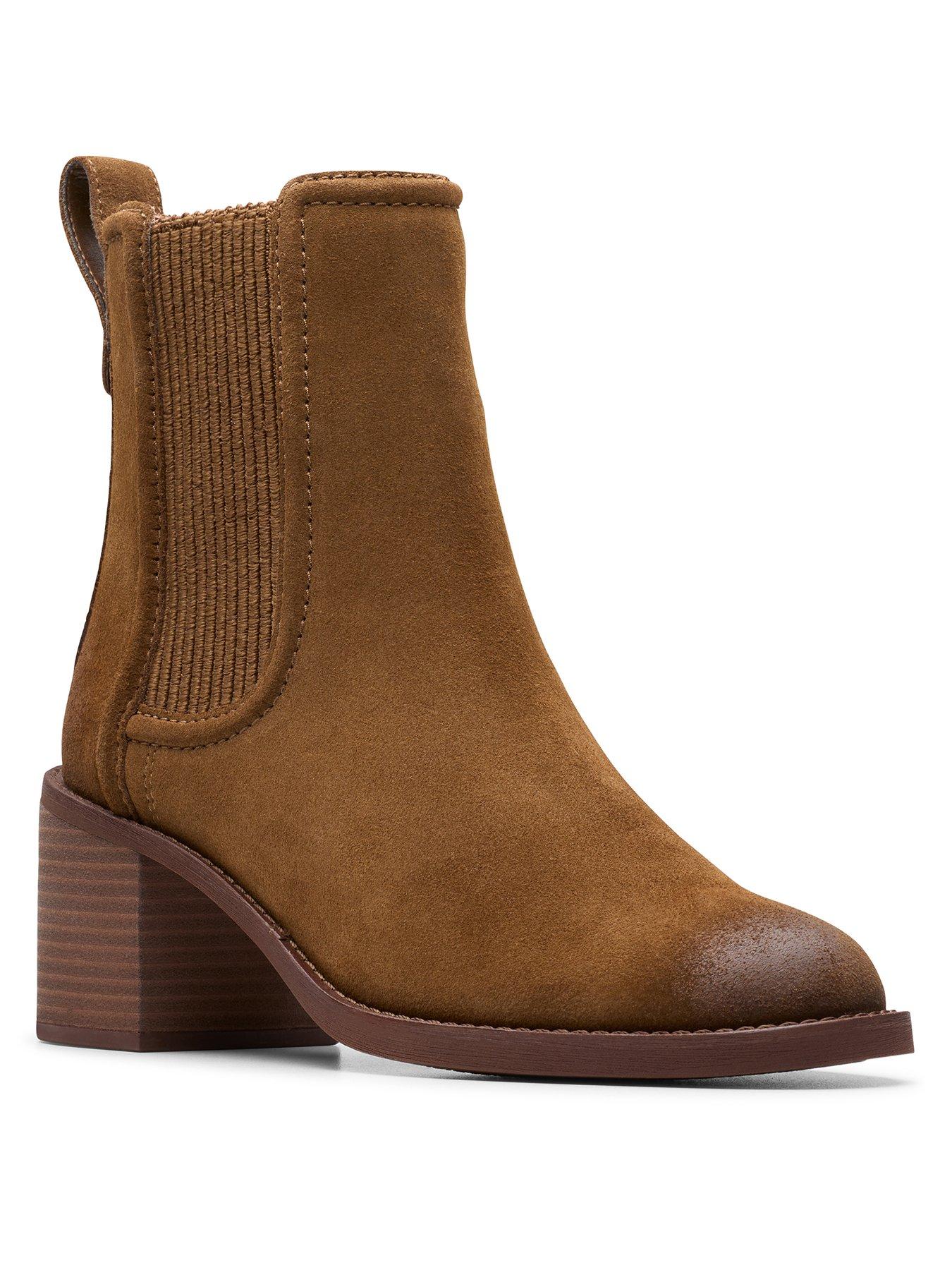 clarks-chamberly-top-suede-ankle-bootstillFront