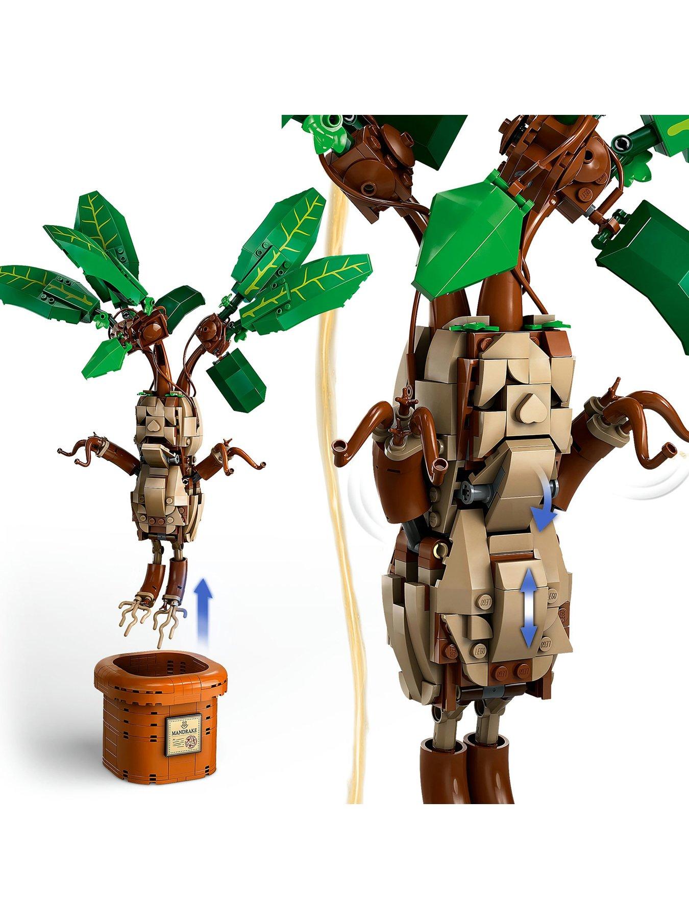 Image 4 of 8 of LEGO Harry Potter Mandrake Magical Plant Toy 76433