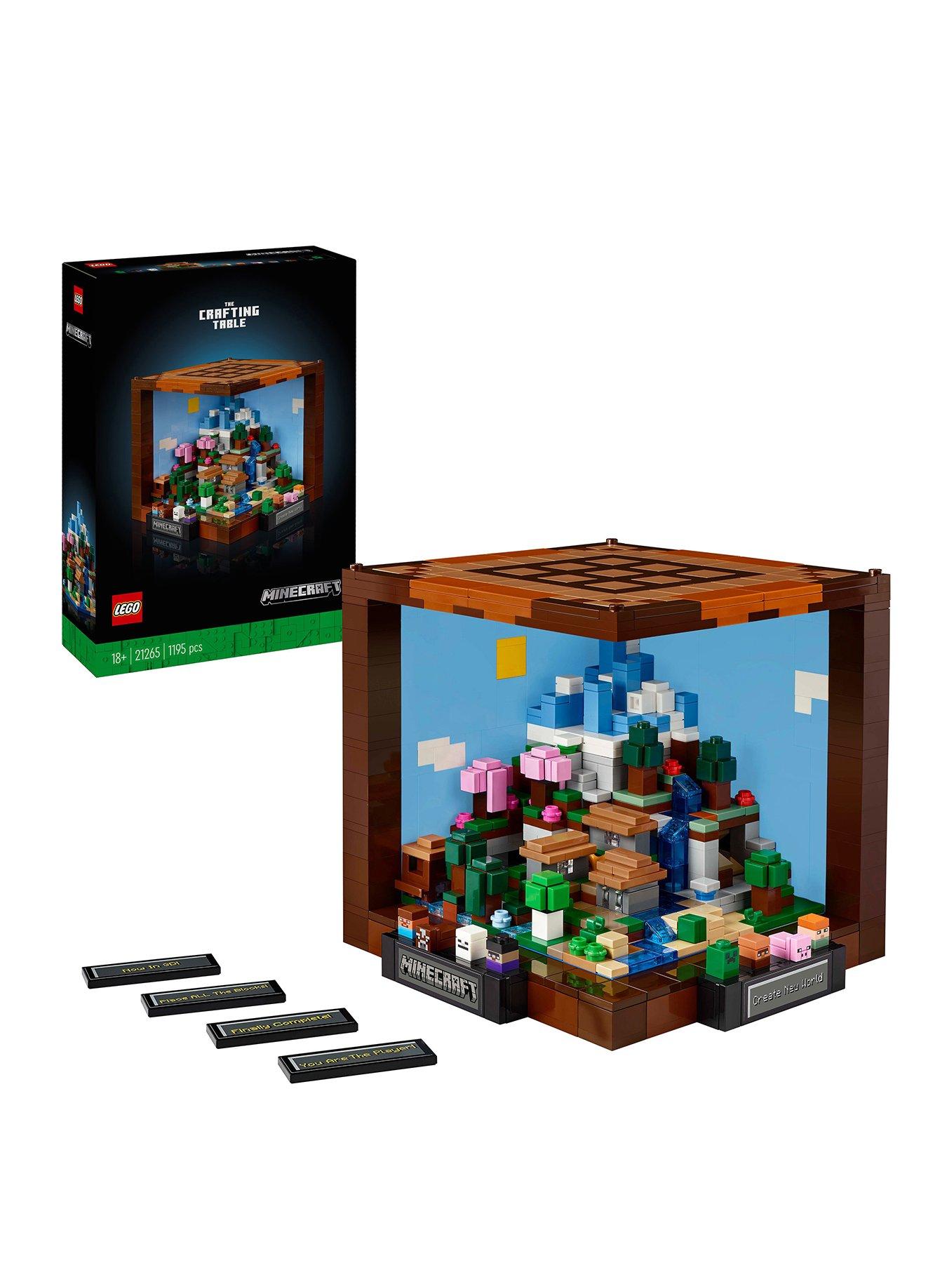 Image 1 of 8 of LEGO Minecraft The Crafting Table for Adults 21265