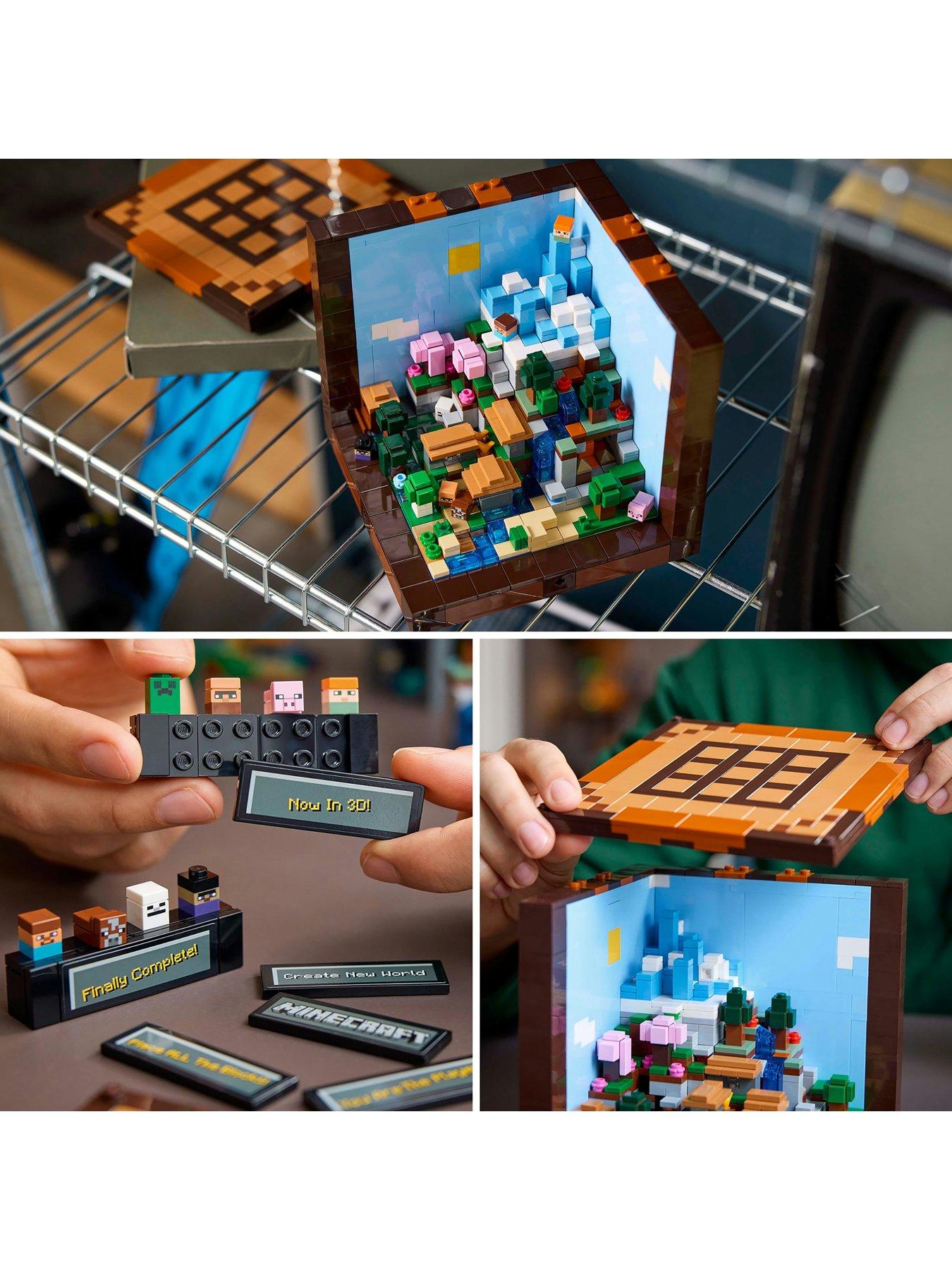 Image 4 of 8 of LEGO Minecraft The Crafting Table for Adults 21265