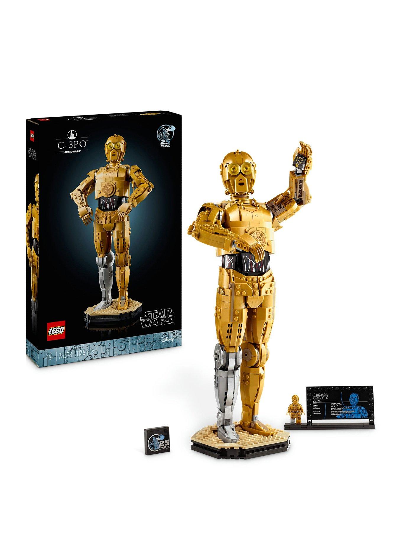 Image 1 of 8 of LEGO Star Wars C-3PO, Droid Character Figure 75398