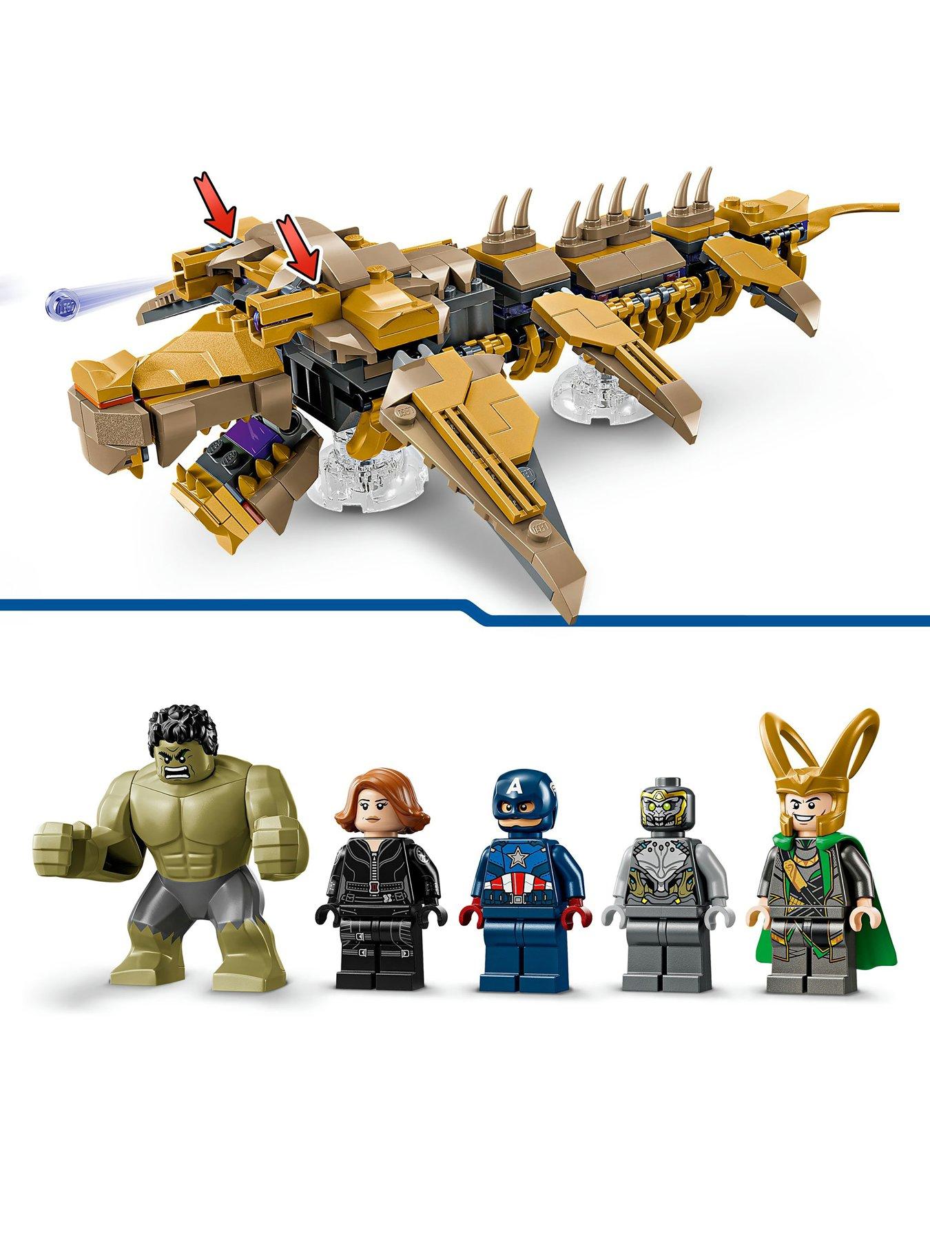 Image 4 of 7 of LEGO Marvel The Avengers vs. The Leviathan Set 76290
