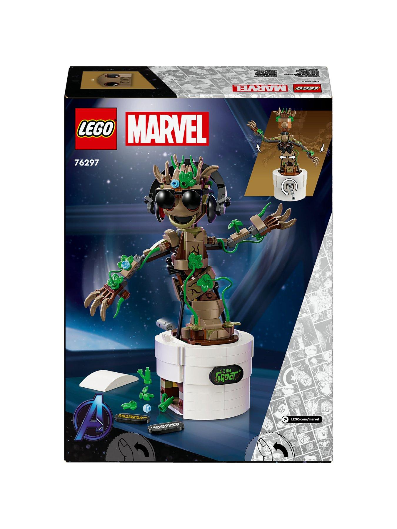 Image 7 of 8 of LEGO Marvel Dancing Groot Buildable Toy Set 76297