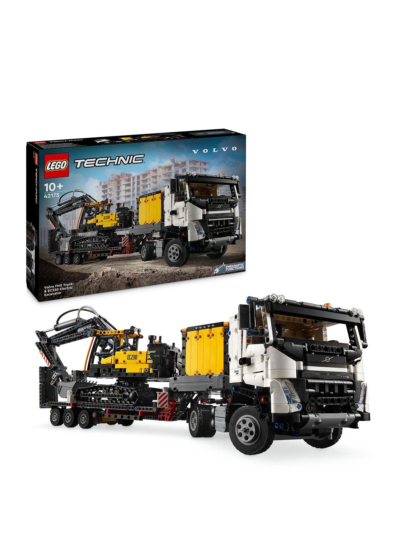 Image 1 of 6 of LEGO Technic Volvo FMX Truck &amp; EC230 Electric Excavator 42175