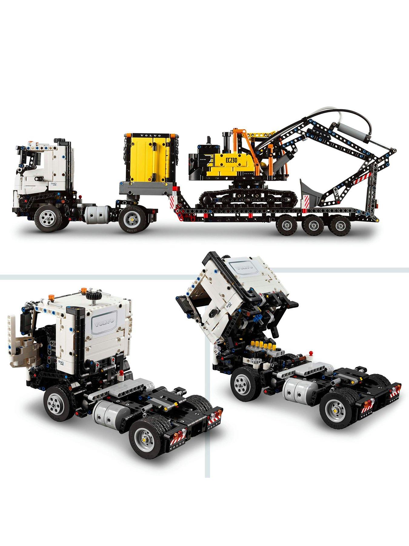 Image 3 of 6 of LEGO Technic Volvo FMX Truck &amp; EC230 Electric Excavator 42175