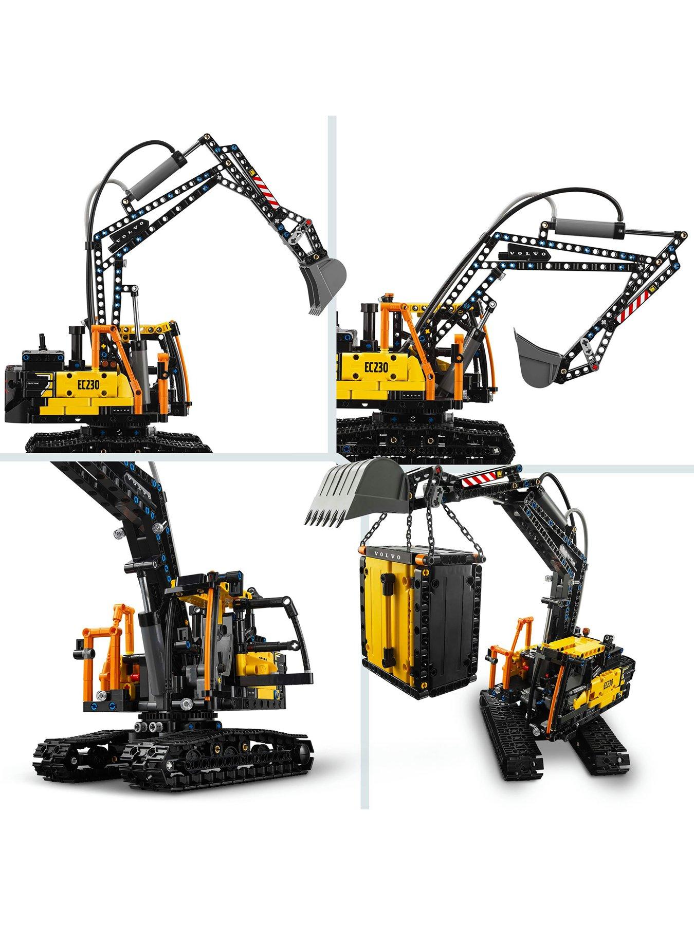 Image 4 of 6 of LEGO Technic Volvo FMX Truck &amp; EC230 Electric Excavator 42175