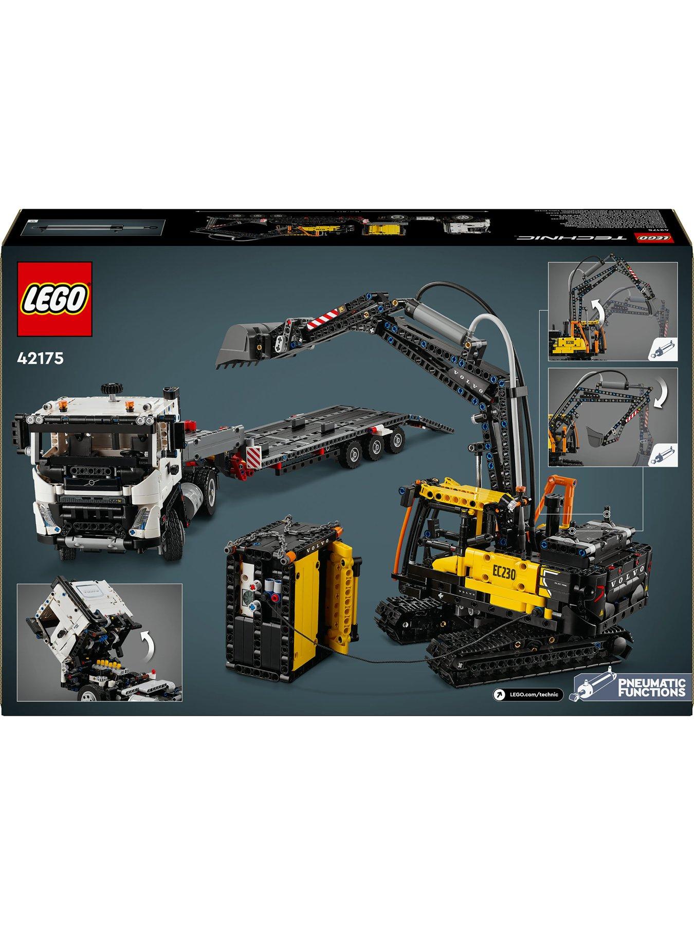 Image 5 of 6 of LEGO Technic Volvo FMX Truck &amp; EC230 Electric Excavator 42175