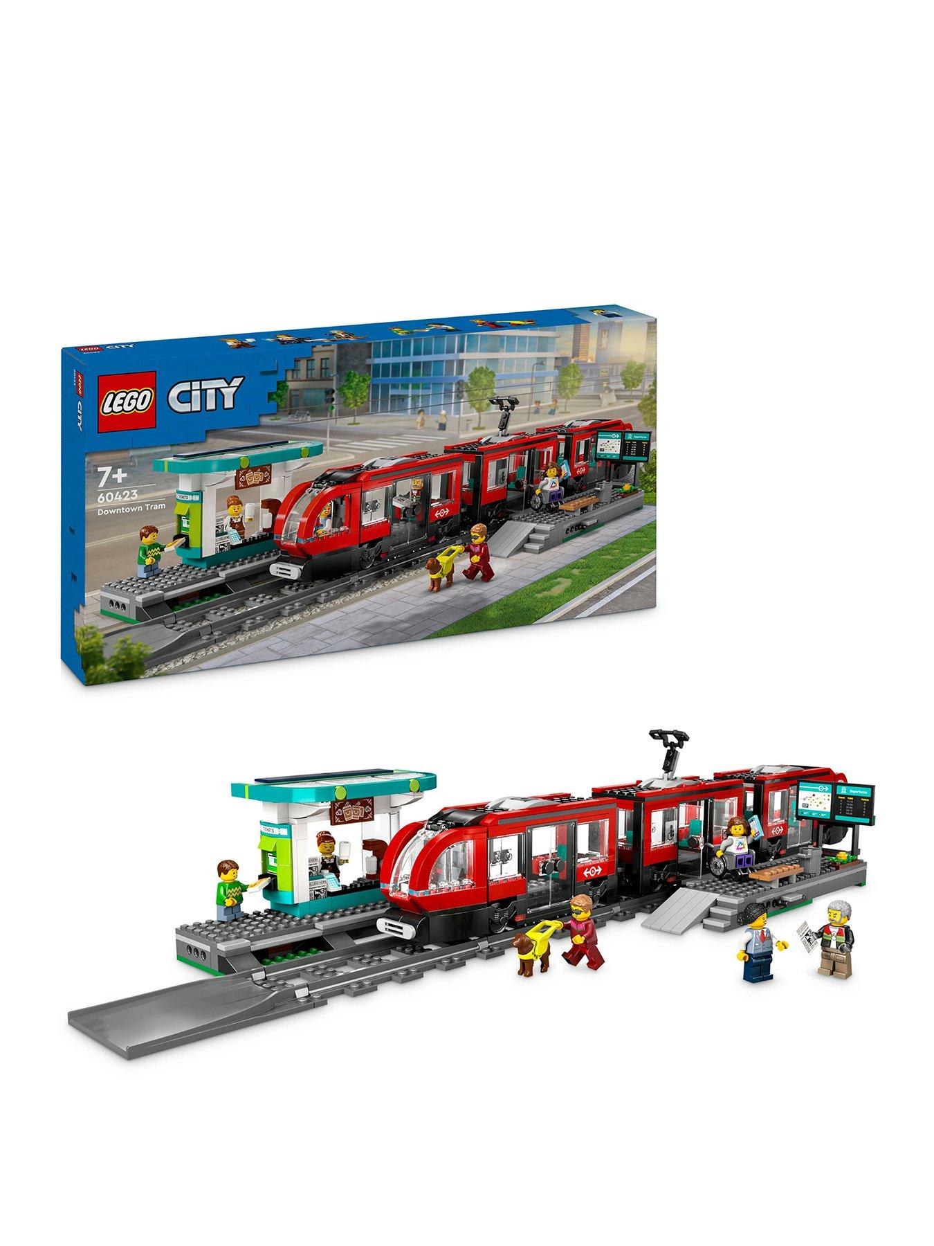 LEGO City Downtown Tram and Station Toy Set 60423 Very Ireland