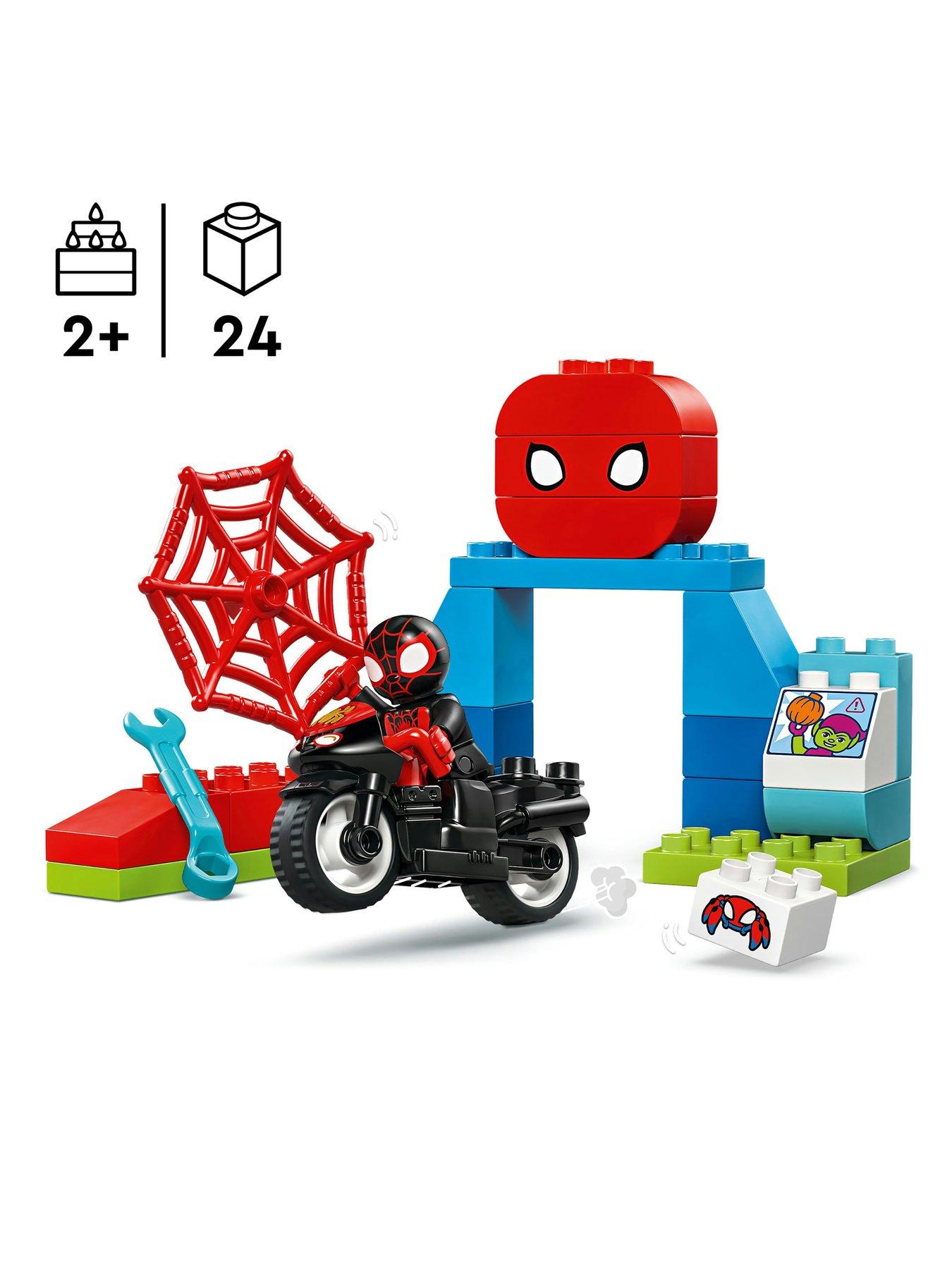 Image 2 of 8 of LEGO Duplo Marvel&nbsp;-&nbsp;Spin&rsquo;s Motorcycle Adventure 10424