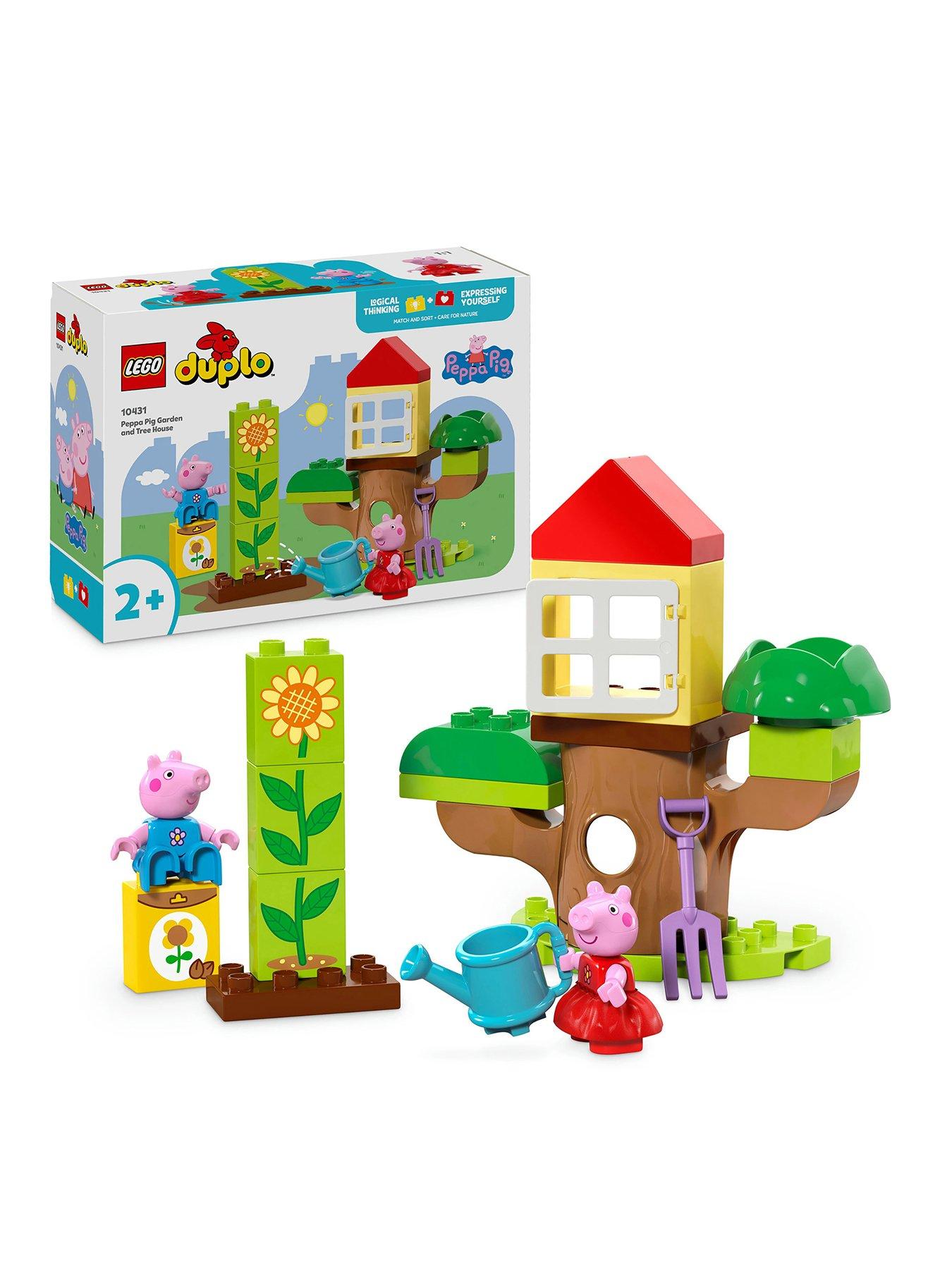 LEGO Duplo Peppa Pig Garden and Tree House Toy 10431