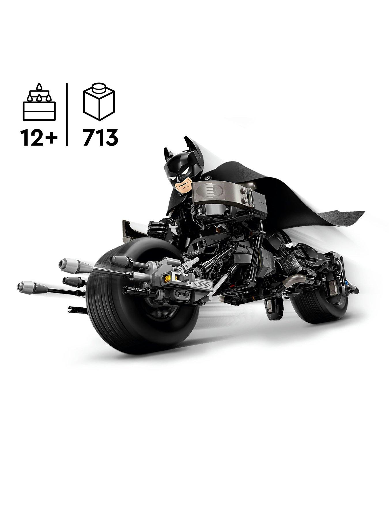 Image 2 of 8 of LEGO DC Super Heroes Batman Construction Figure &amp; Bat-Pod Bike 76273