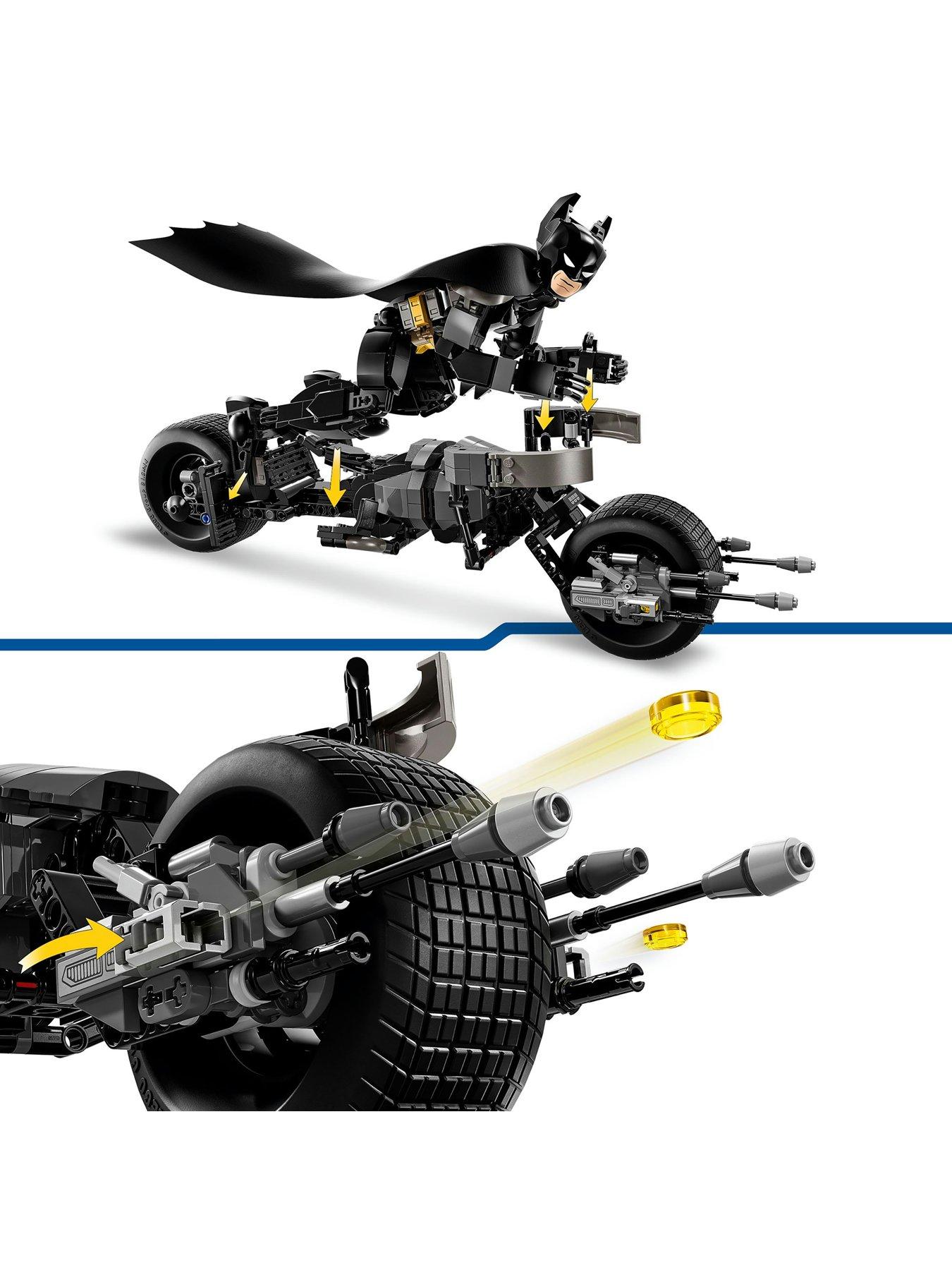 Image 3 of 8 of LEGO DC Super Heroes Batman Construction Figure &amp; Bat-Pod Bike 76273