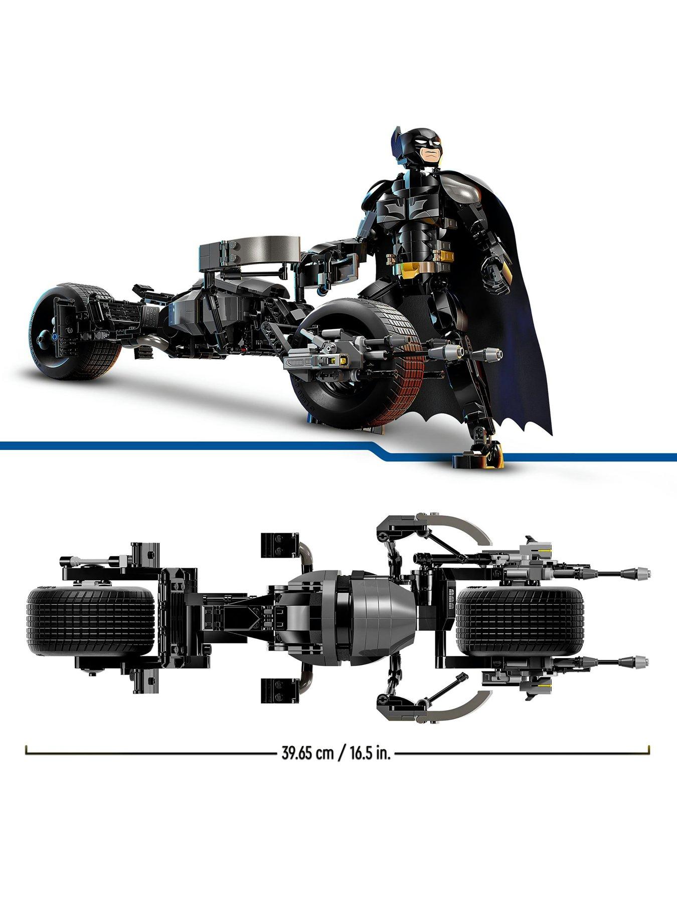 Image 4 of 8 of LEGO DC Super Heroes Batman Construction Figure &amp; Bat-Pod Bike 76273