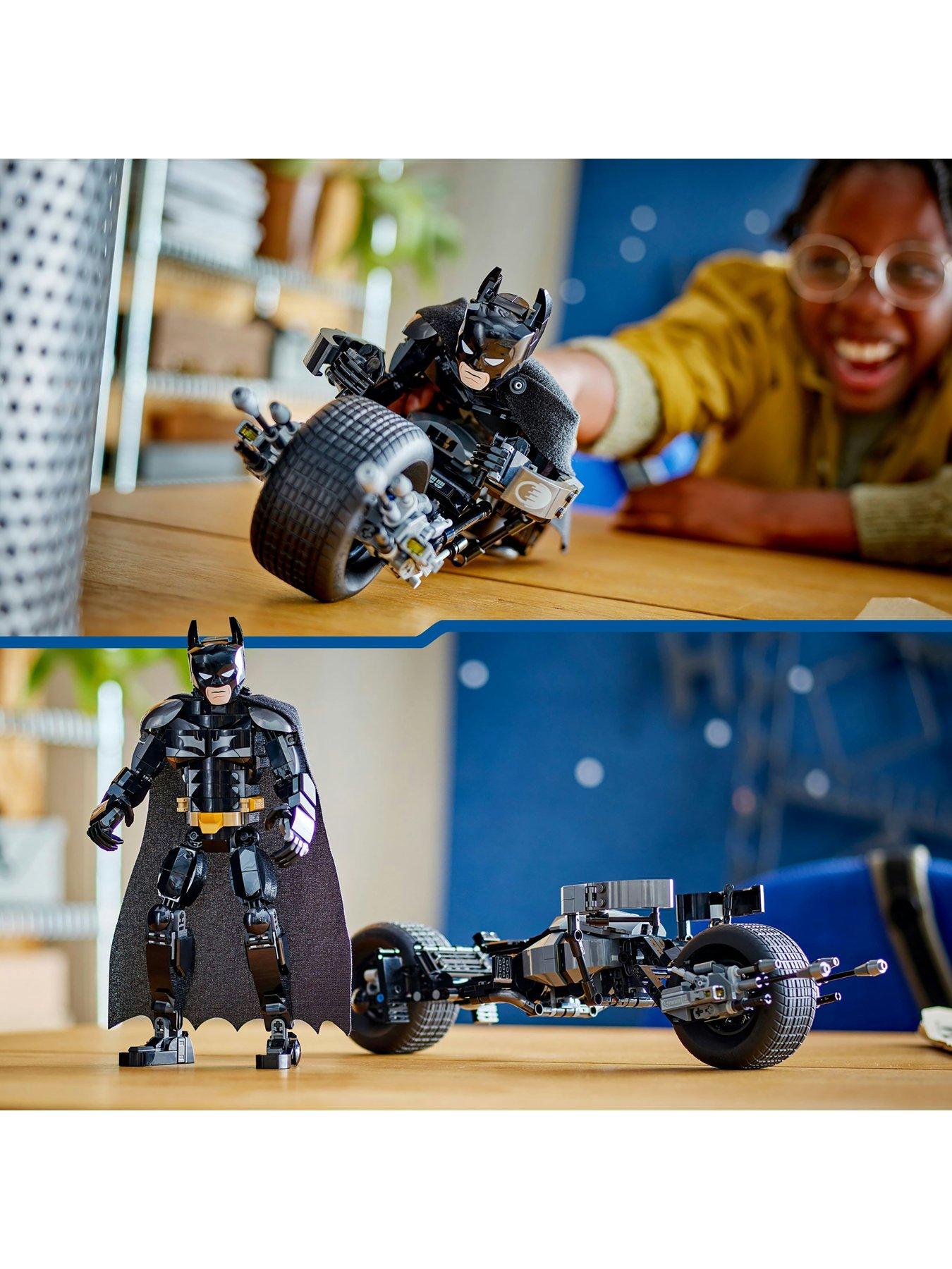 Image 5 of 8 of LEGO DC Super Heroes Batman Construction Figure &amp; Bat-Pod Bike 76273