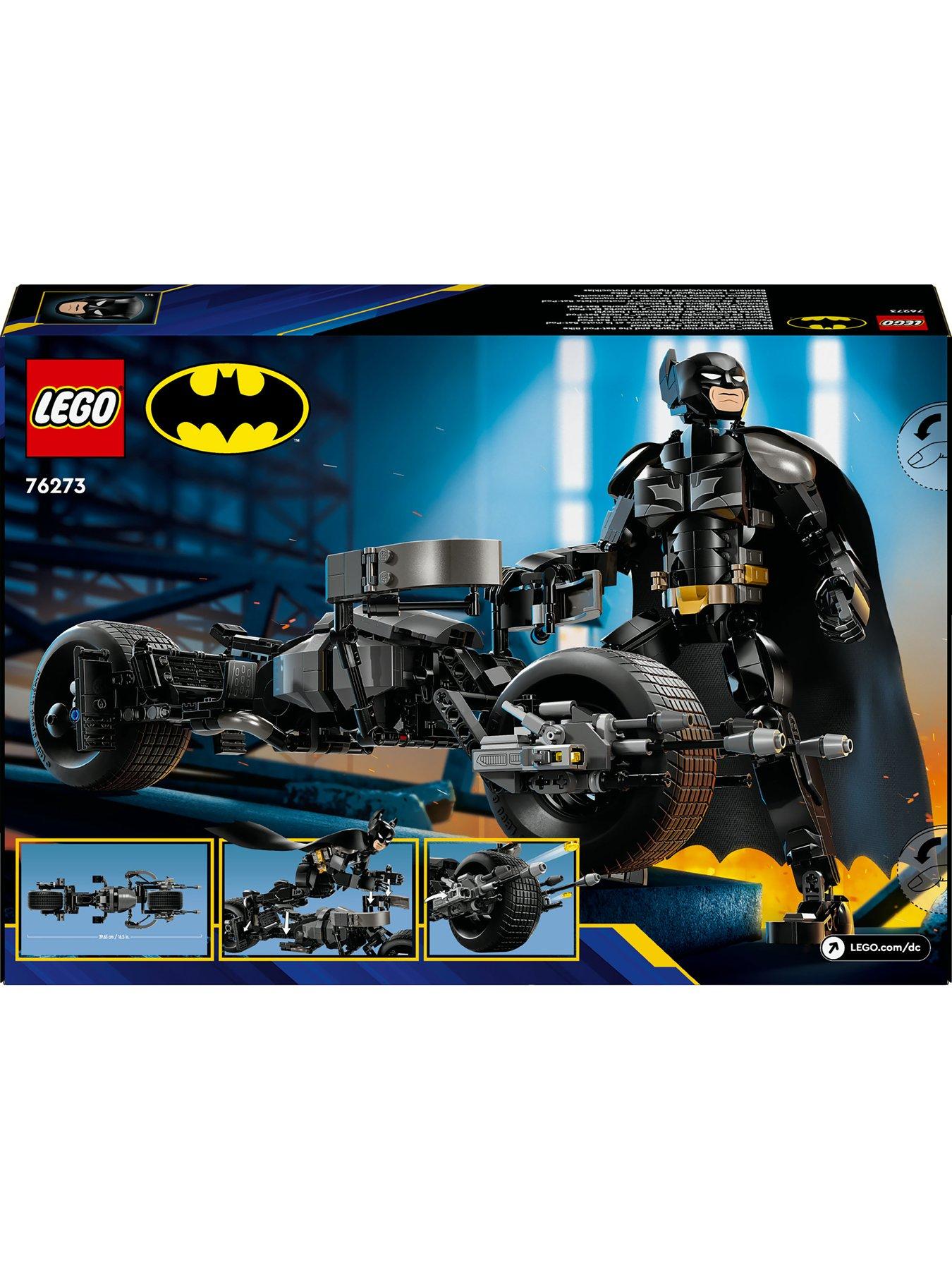Image 7 of 8 of LEGO DC Super Heroes Batman Construction Figure &amp; Bat-Pod Bike 76273