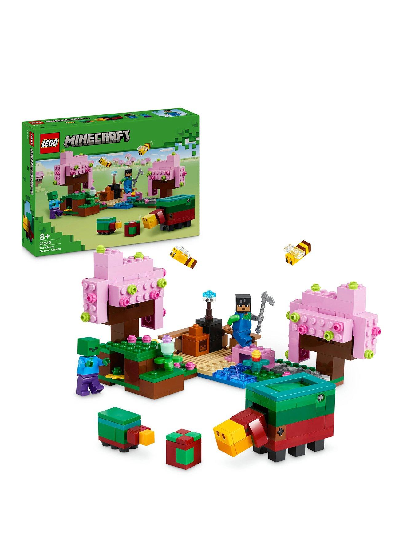 lego-minecraft-the-cherry-blossom-garden-toy-21260front