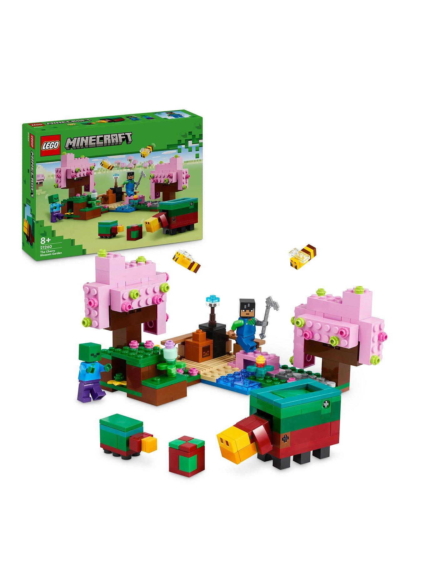 Image 1 of 8 of LEGO Minecraft The Cherry Blossom Garden Toy 21260