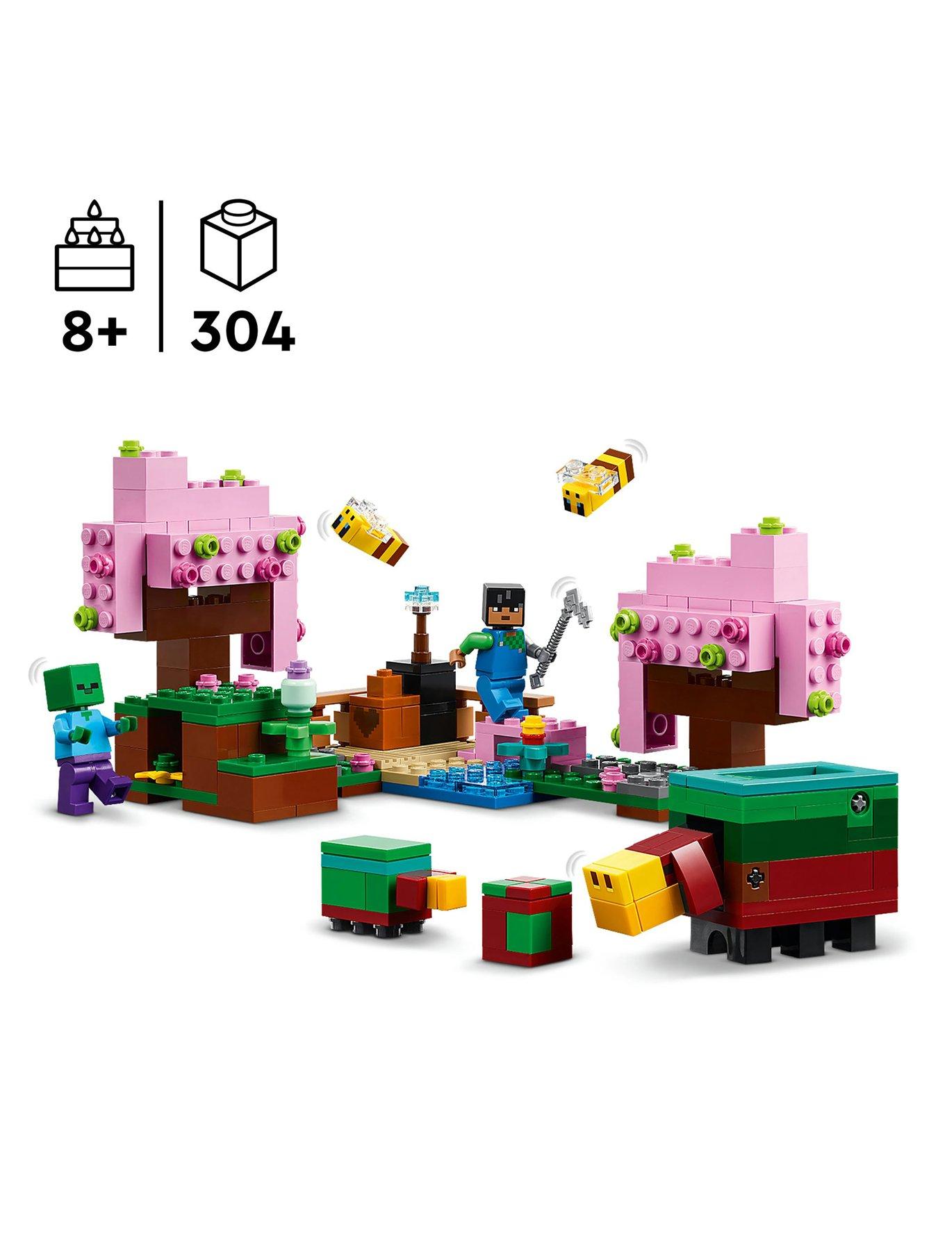 Image 2 of 8 of LEGO Minecraft The Cherry Blossom Garden Toy 21260