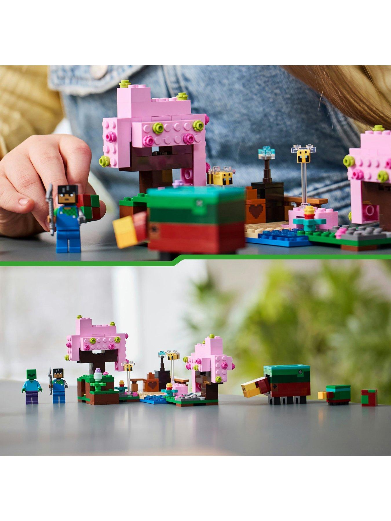 Image 5 of 8 of LEGO Minecraft The Cherry Blossom Garden Toy 21260