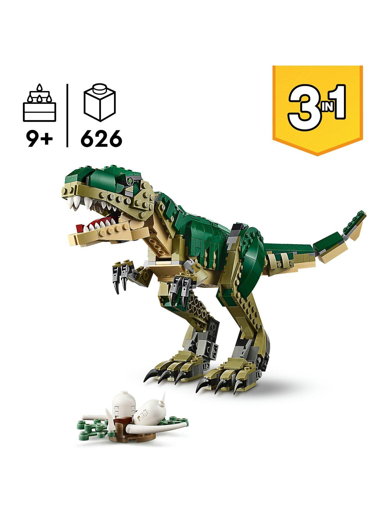 lego-creator-3in1-t-rex-toy-dinosaur-set-31151stillFront