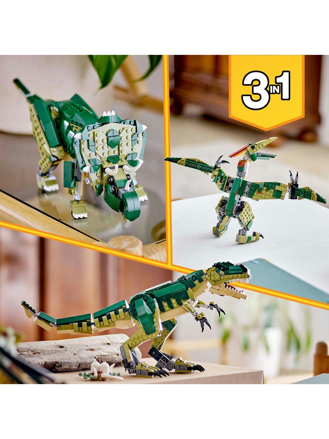 lego-creator-3in1-t-rex-toy-dinosaur-set-31151detail