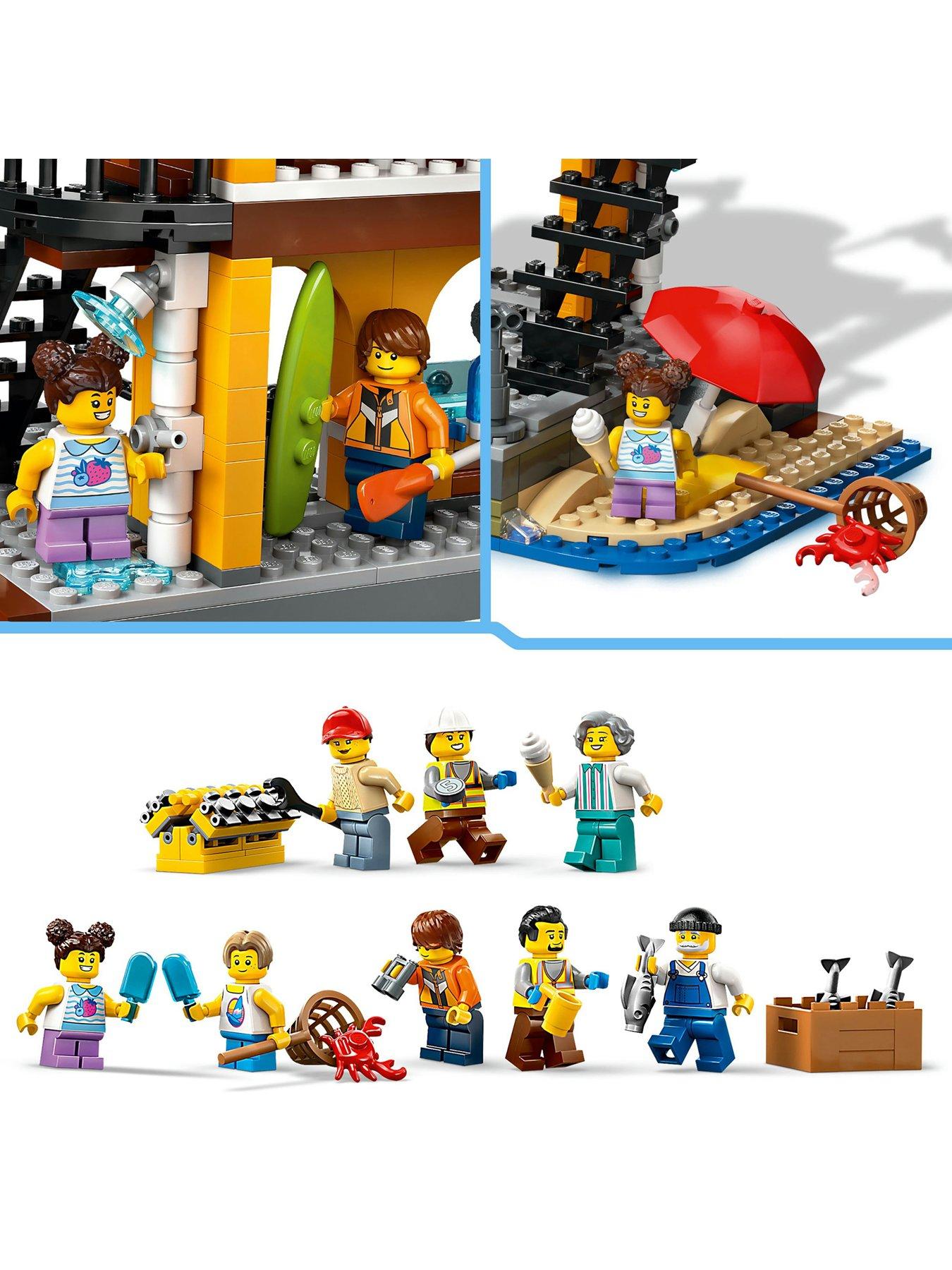 Image 4 of 7 of LEGO City Seaside Harbour with Cargo Ship Toy 60422