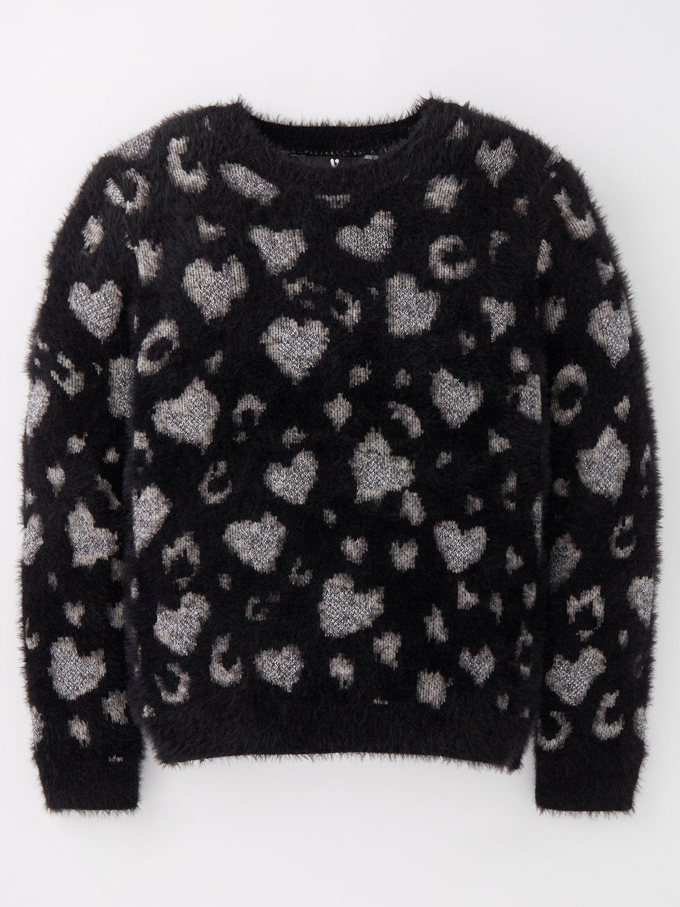 v-by-very-girls-lurex-animal-knitted-jumper-black