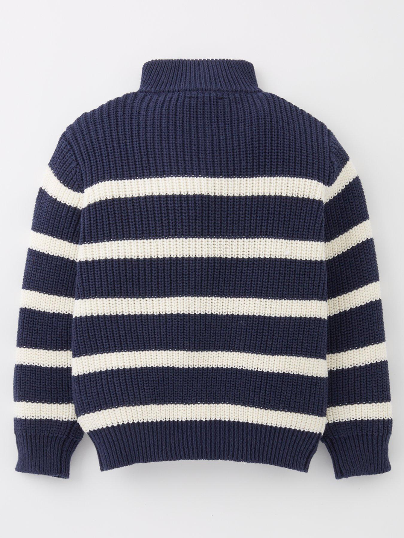 mini-v-by-very-boys-navy-and-white-stripe-12-neck-zip-jumperback